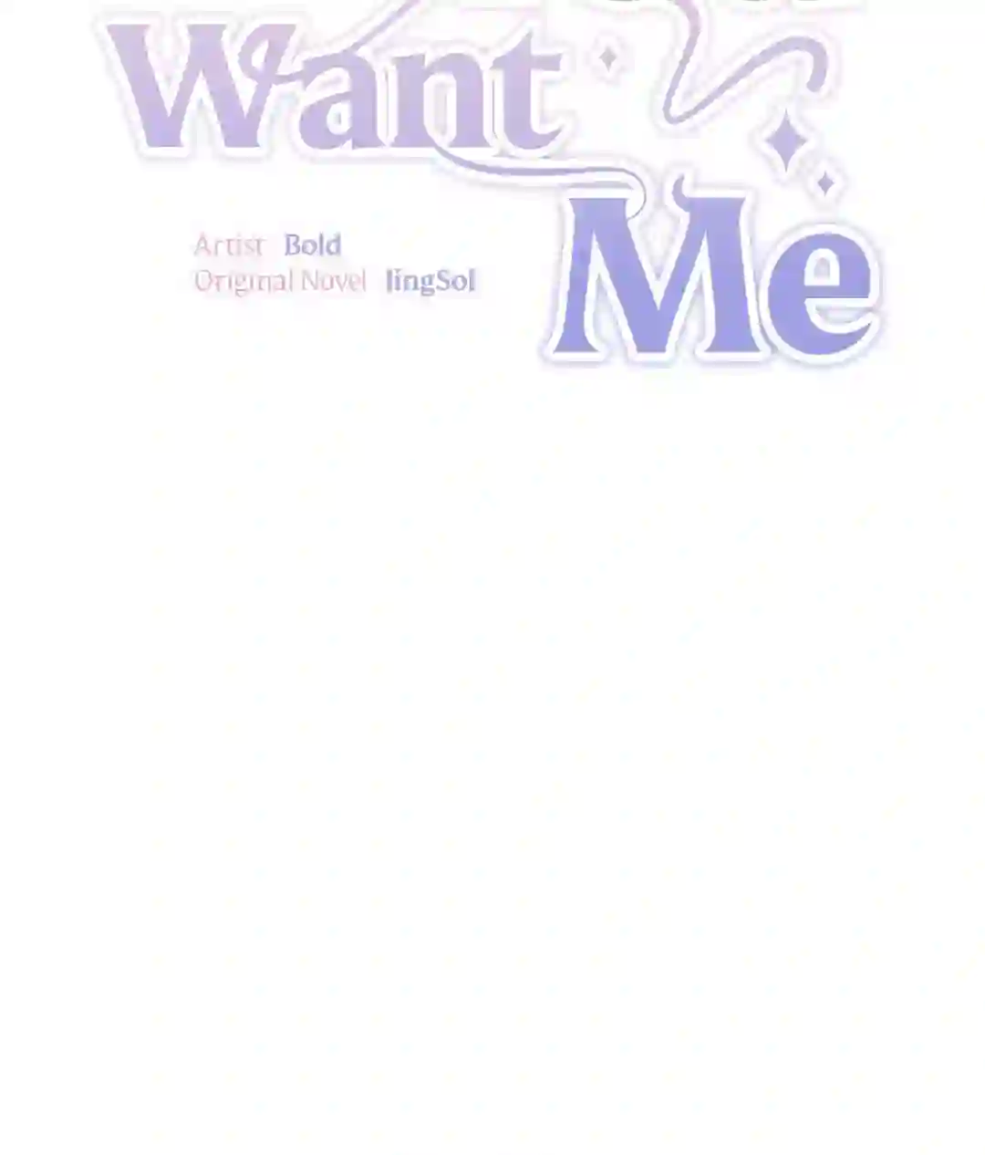 If You Want Me [Official] - Chapter 1 manhwa