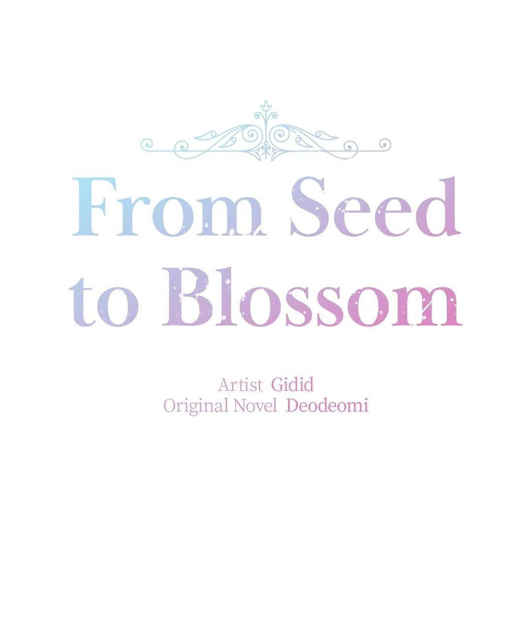 From Seed to Blossom - Chapter 14 manhwa