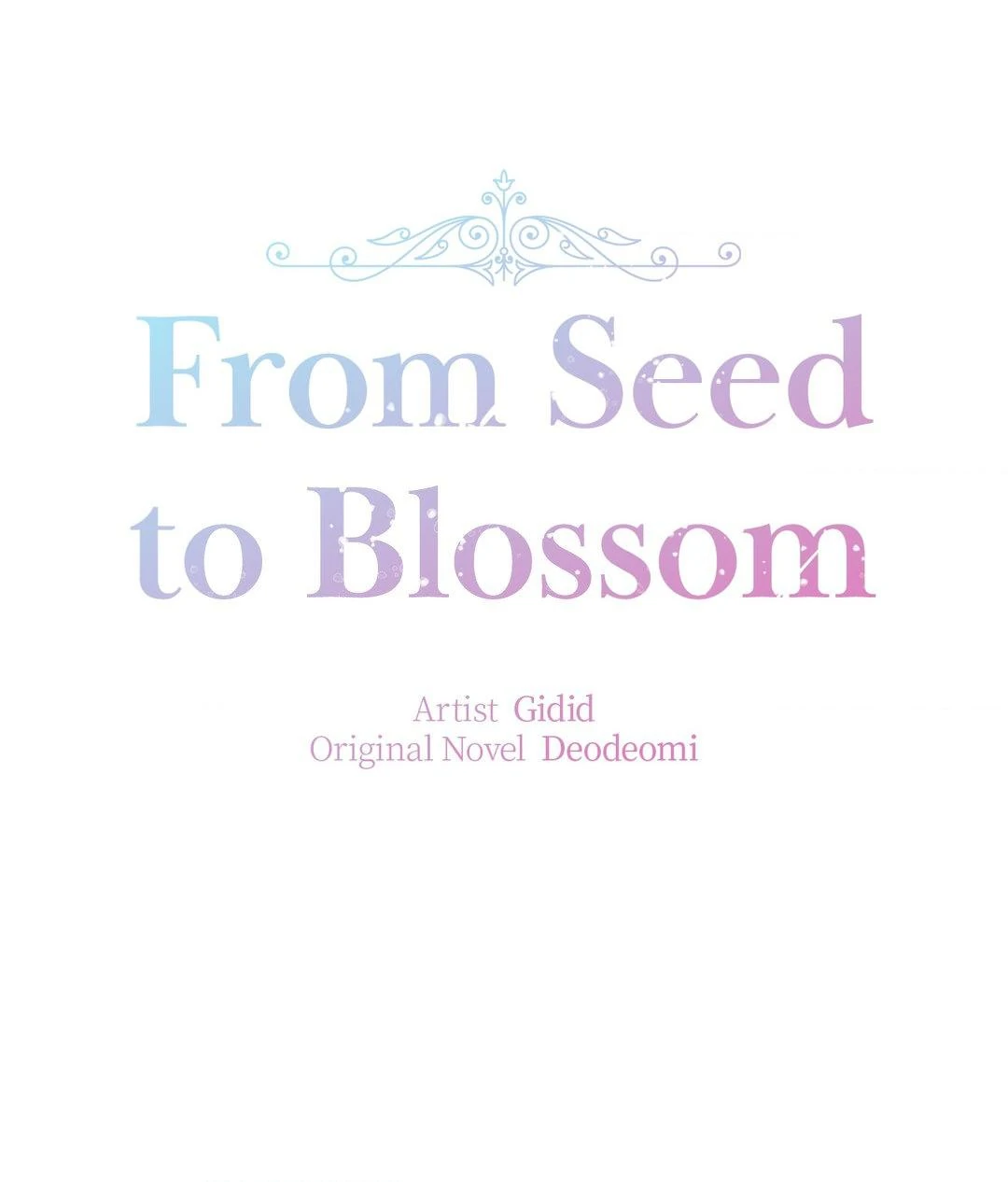 From Seed to Blossom - Chapter 18 manhwa