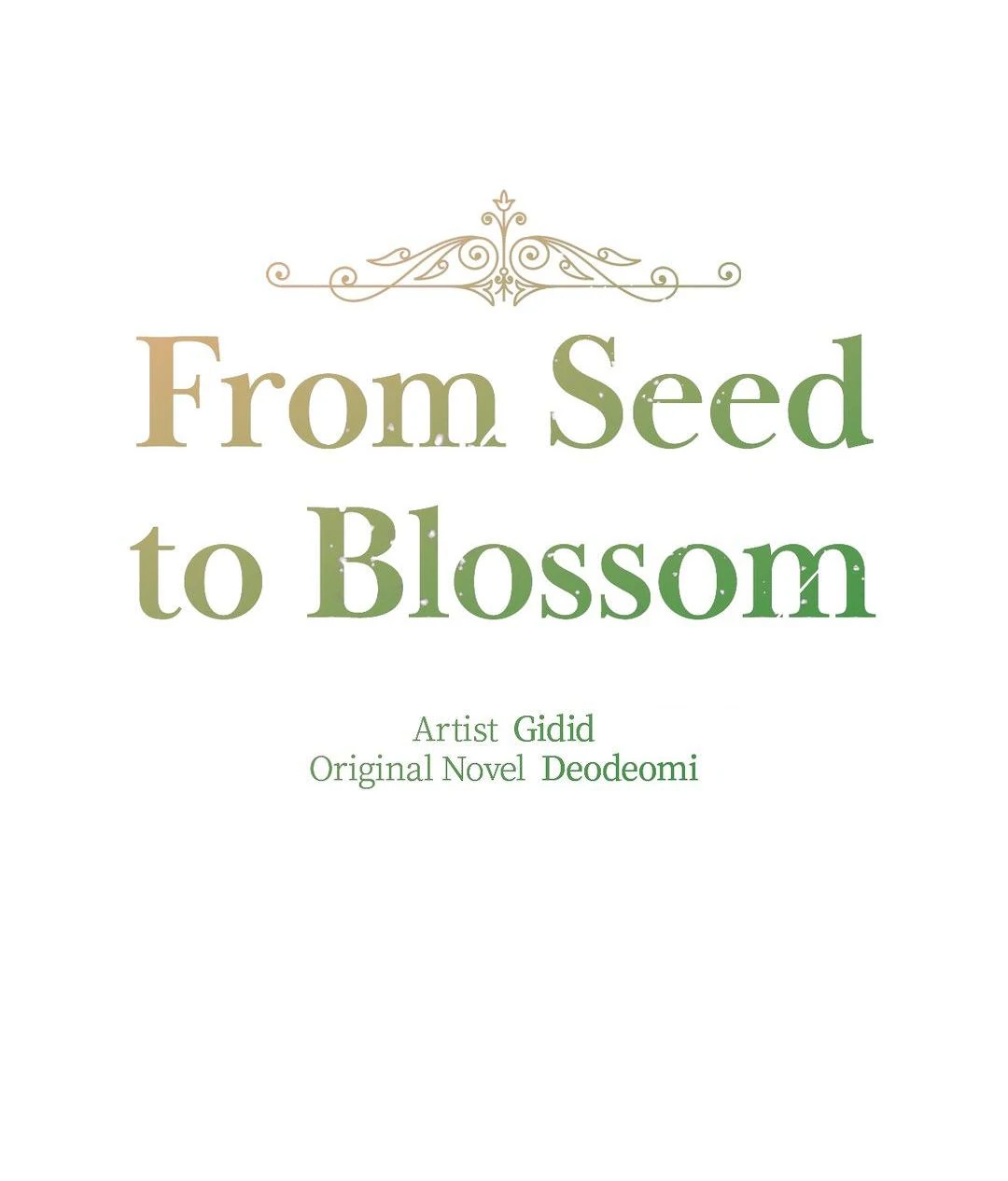 From Seed to Blossom - Chapter 19 manhwa