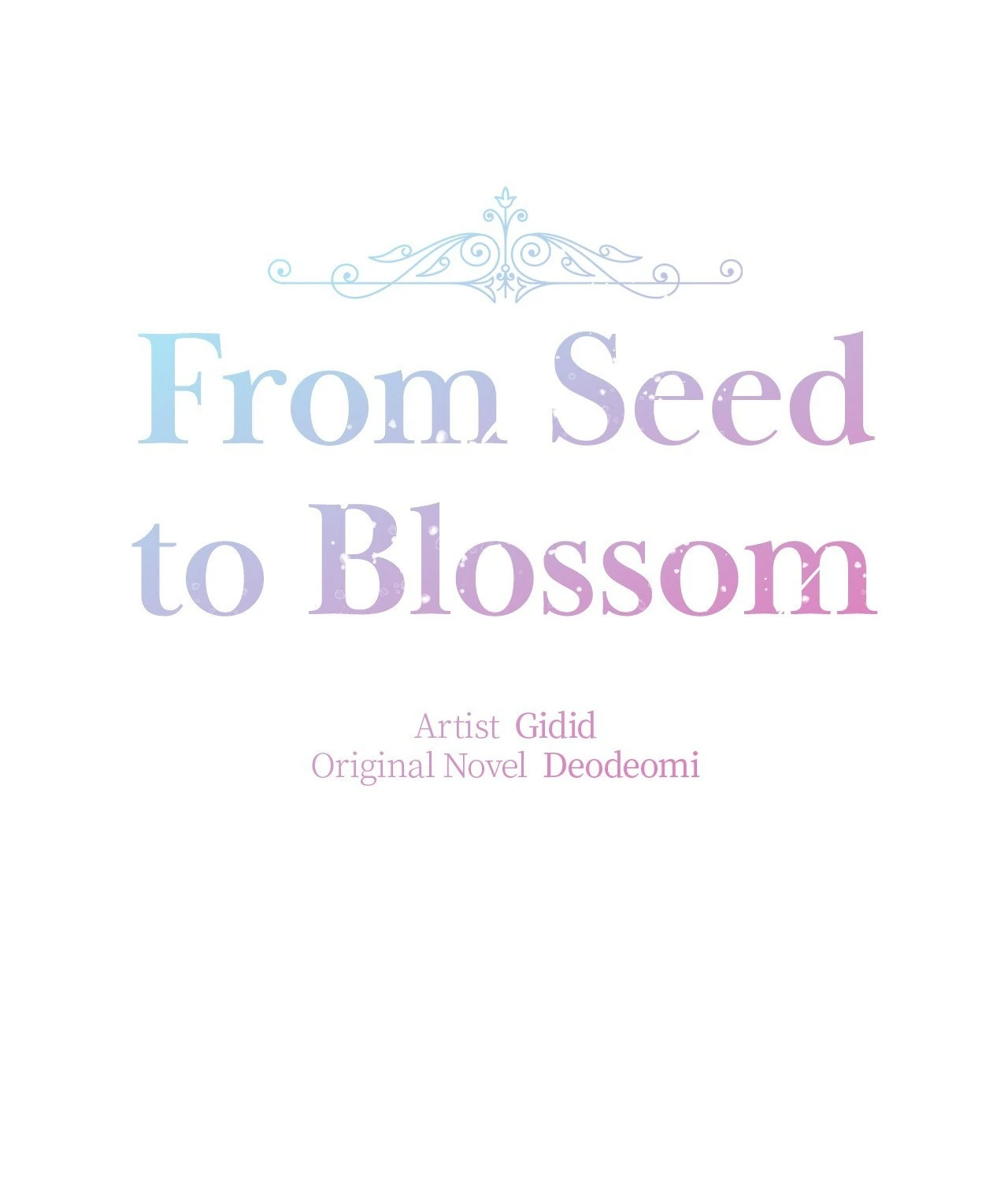 From Seed to Blossom - Chapter 21 manhwa