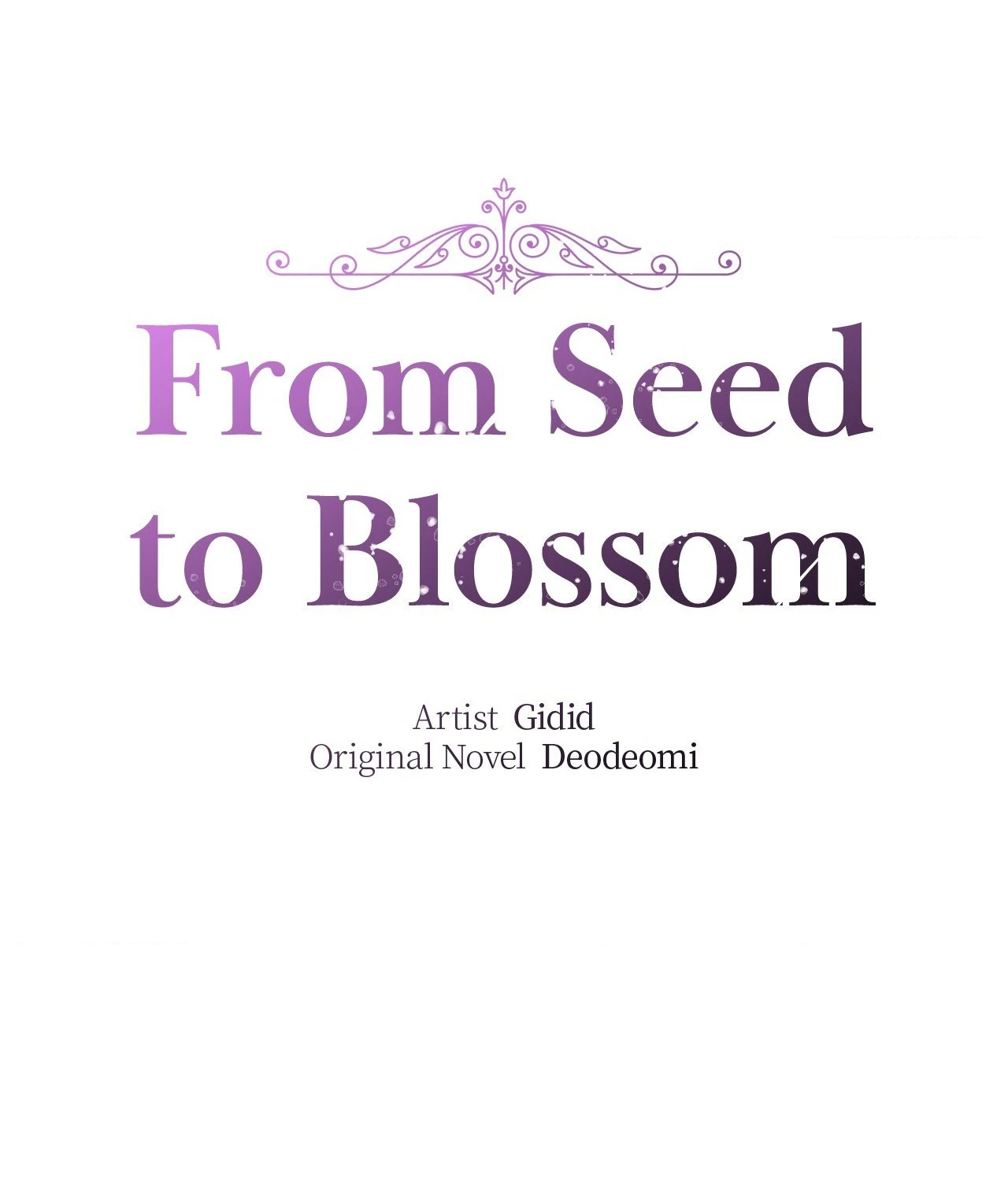 From Seed to Blossom - Chapter 22 manhwa