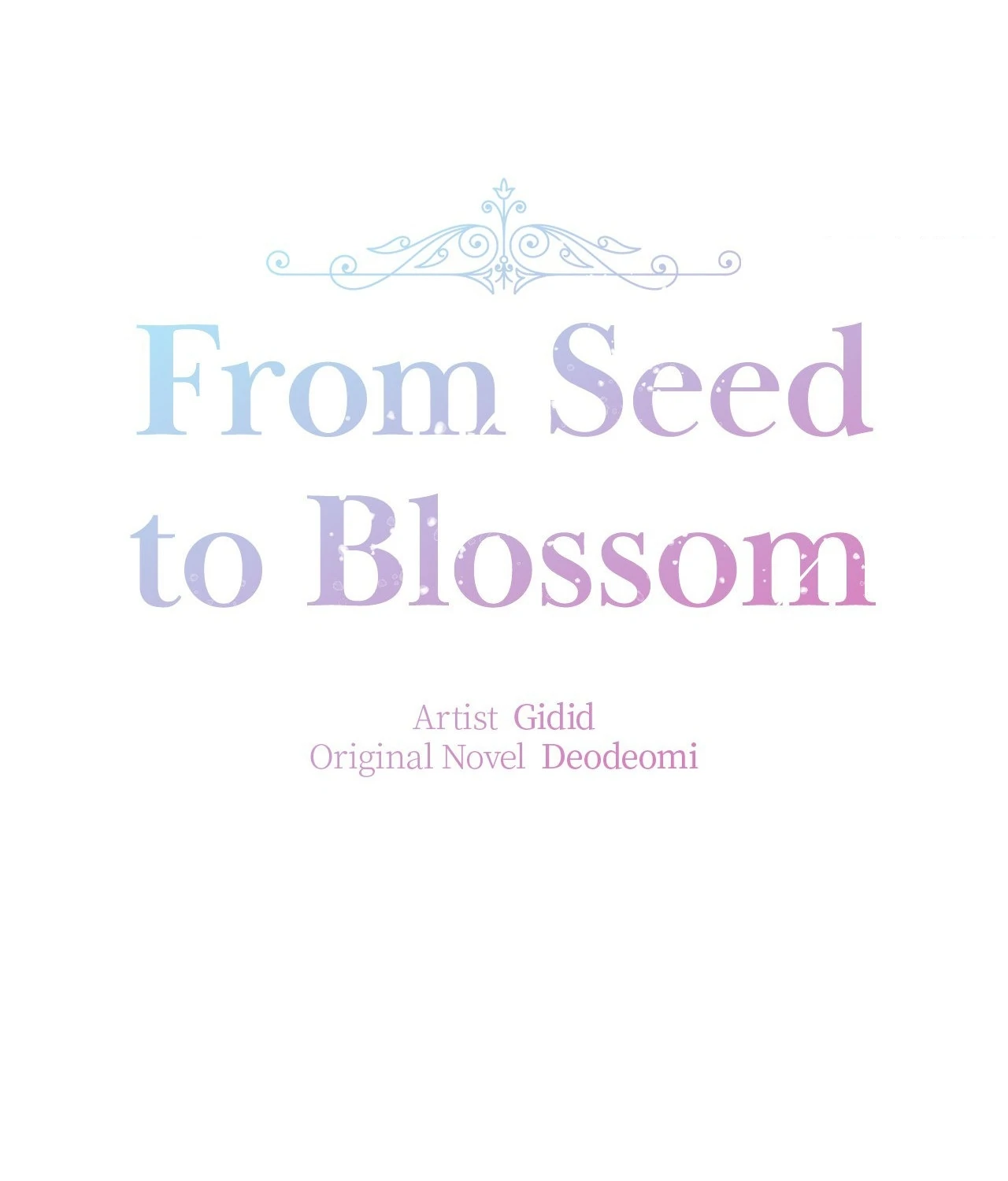 From Seed to Blossom - Chapter 23 manhwa