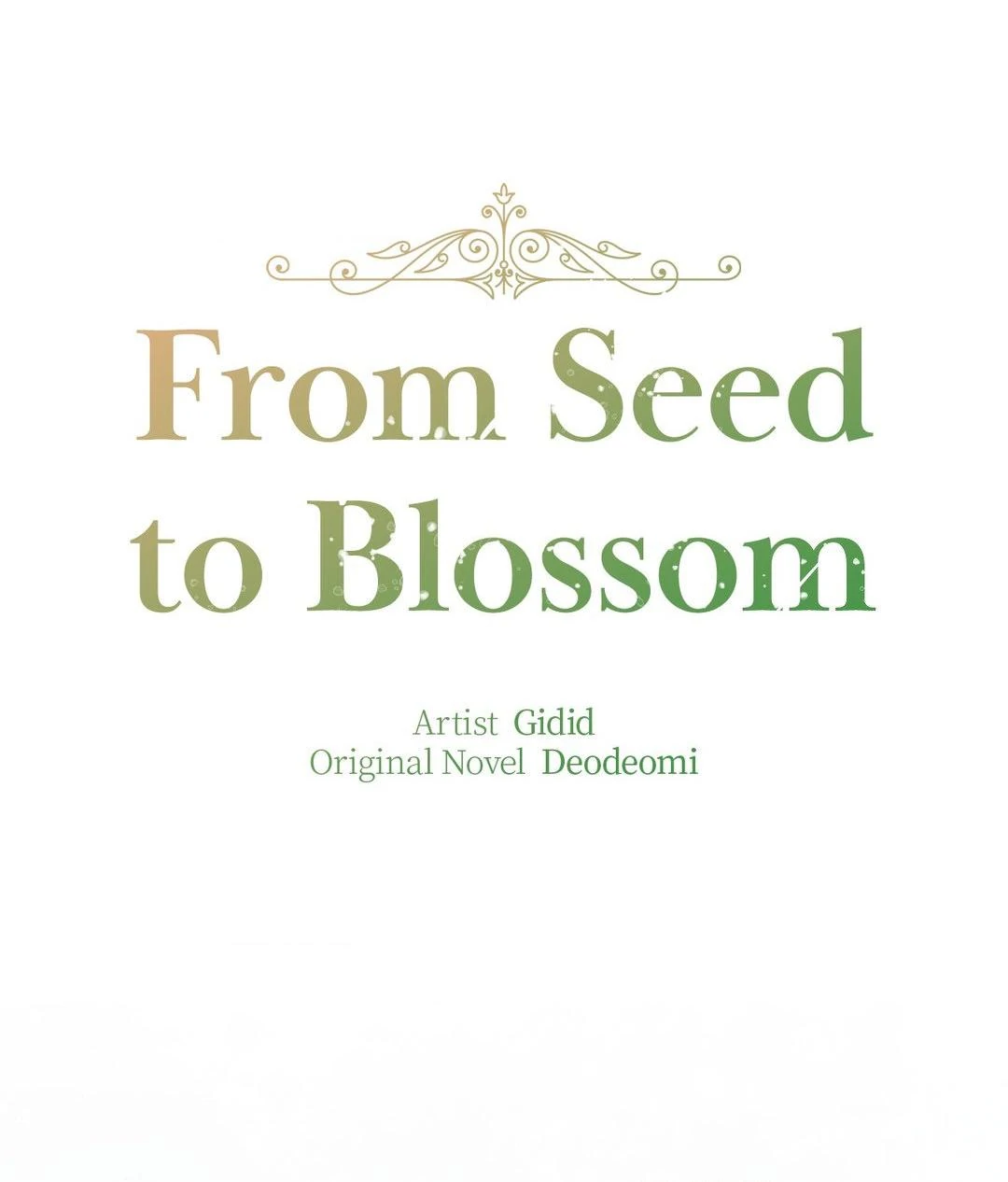 From Seed to Blossom - Chapter 27 manhwa