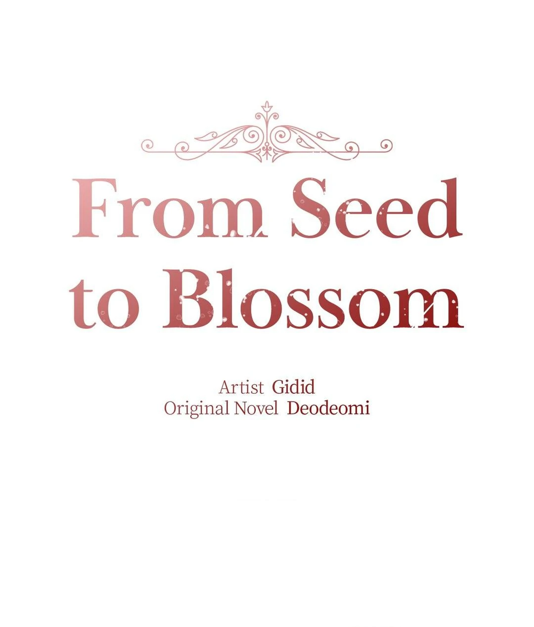 From Seed to Blossom - Chapter 3 manhwa