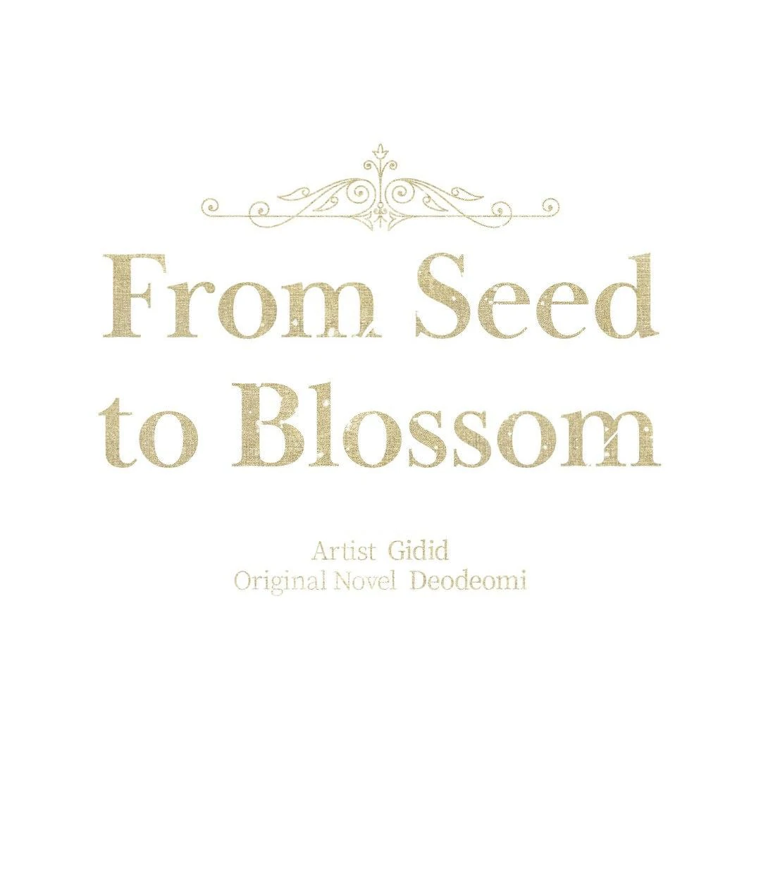 From Seed to Blossom - Chapter 6 manhwa