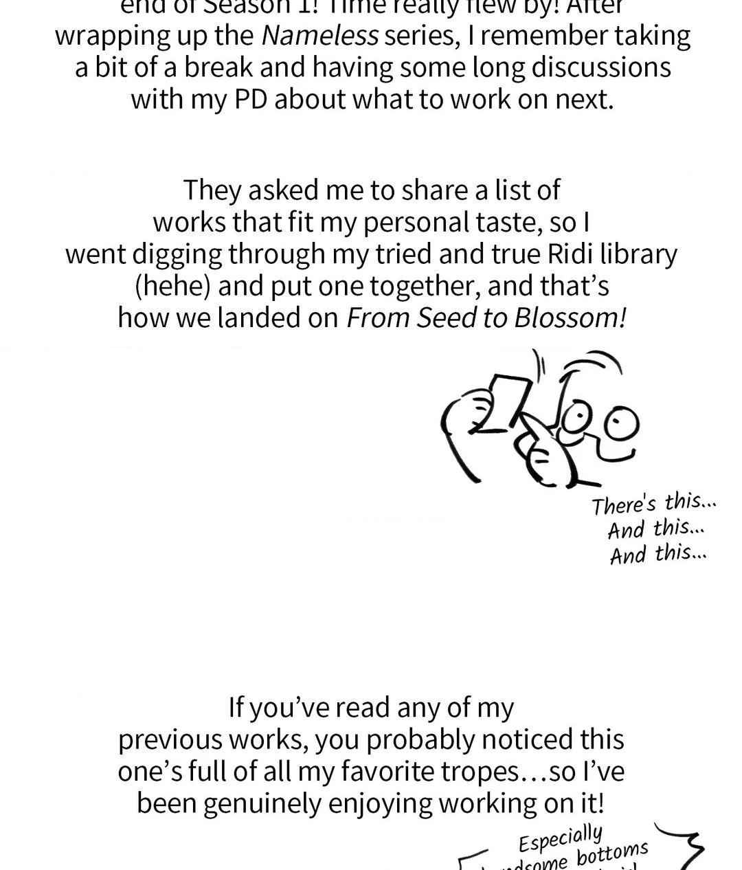 From Seed to Blossom - Season 1 Finale manhwa