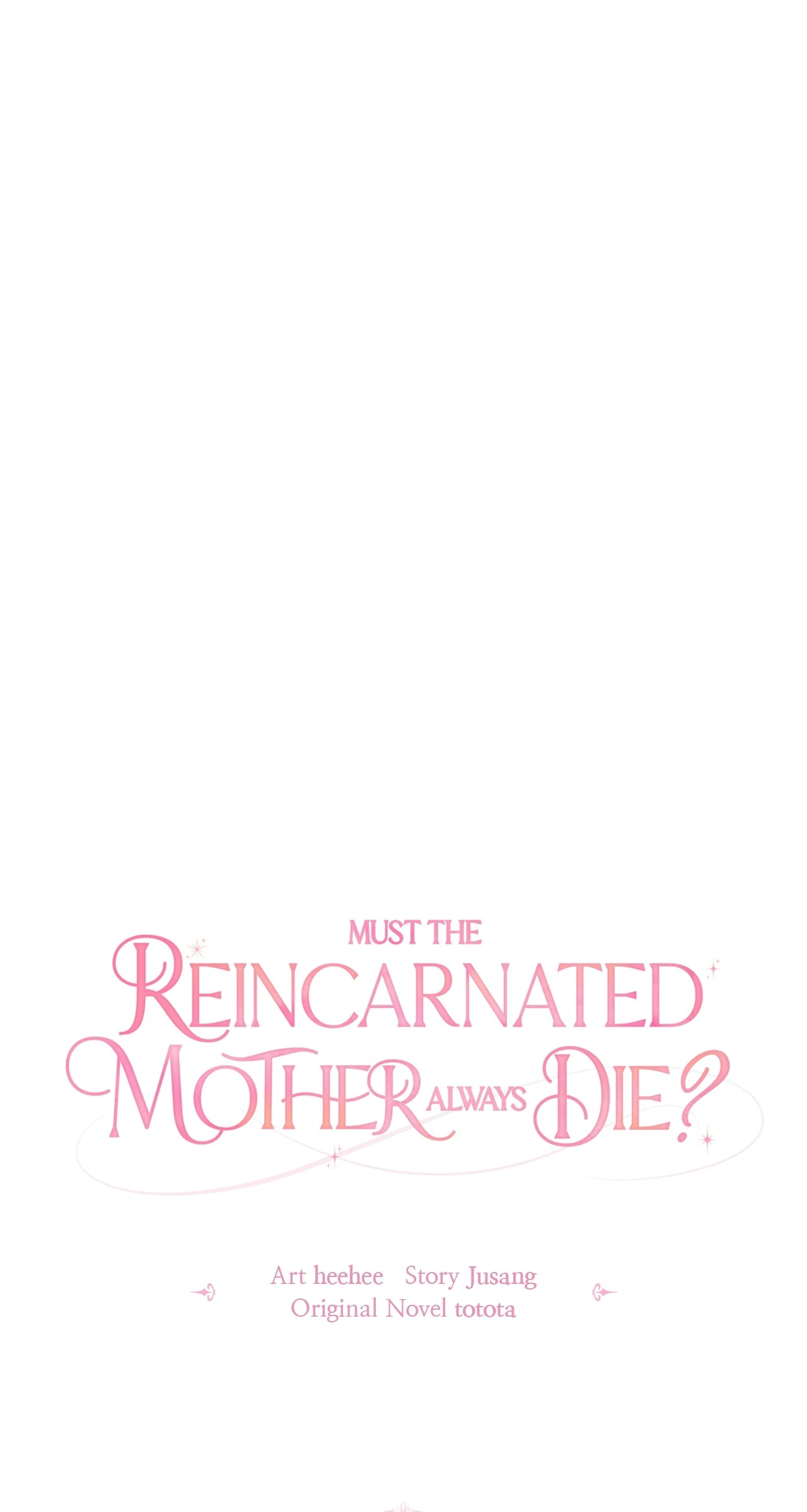 Must the Reincarnated Mother Always Die? (Official) - Chapter 38 manhwa