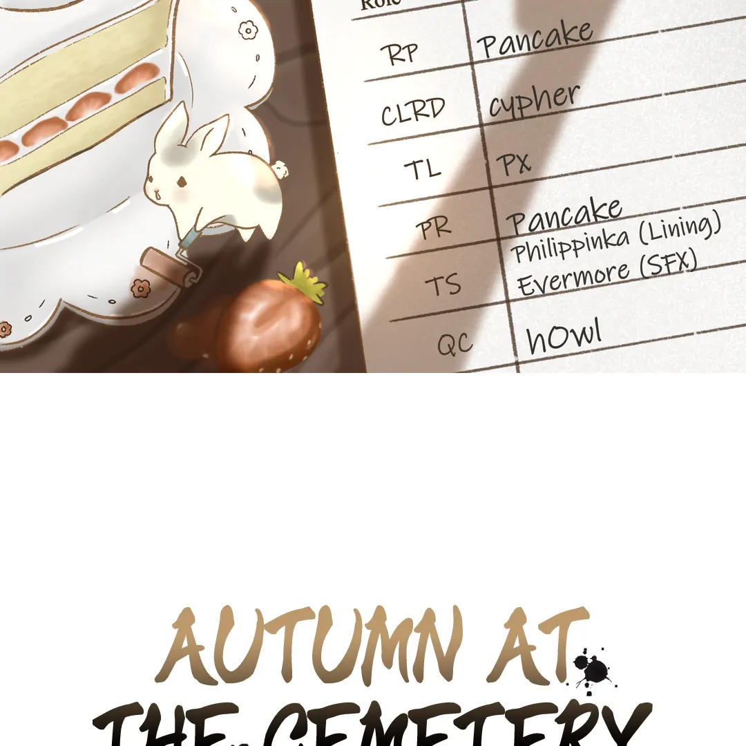 Autumn at the Cemetery [Team Hazama] - Chapter 25 manhwa