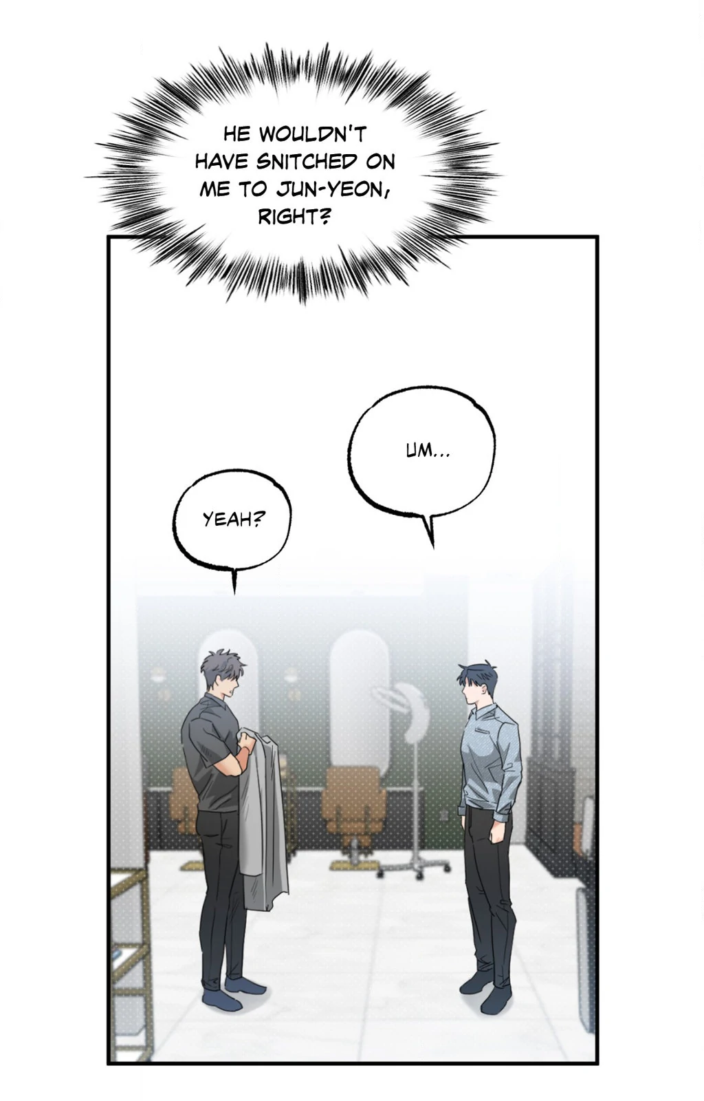 Heat Protectant «Official» - Chapter 7 manhwa