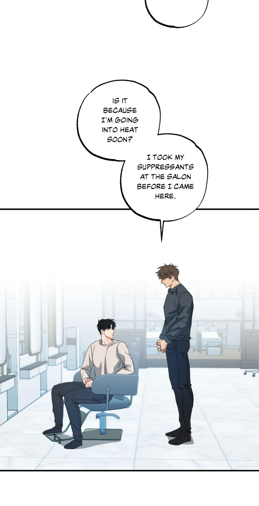 Heat Protectant «Official» - Chapter 9 manhwa