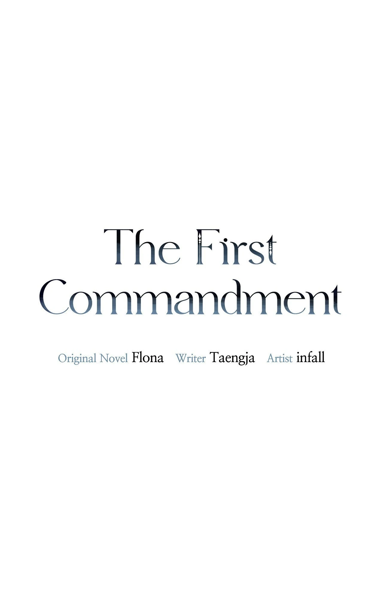 The First Commandment [Official] - Chapter 2 manhwa