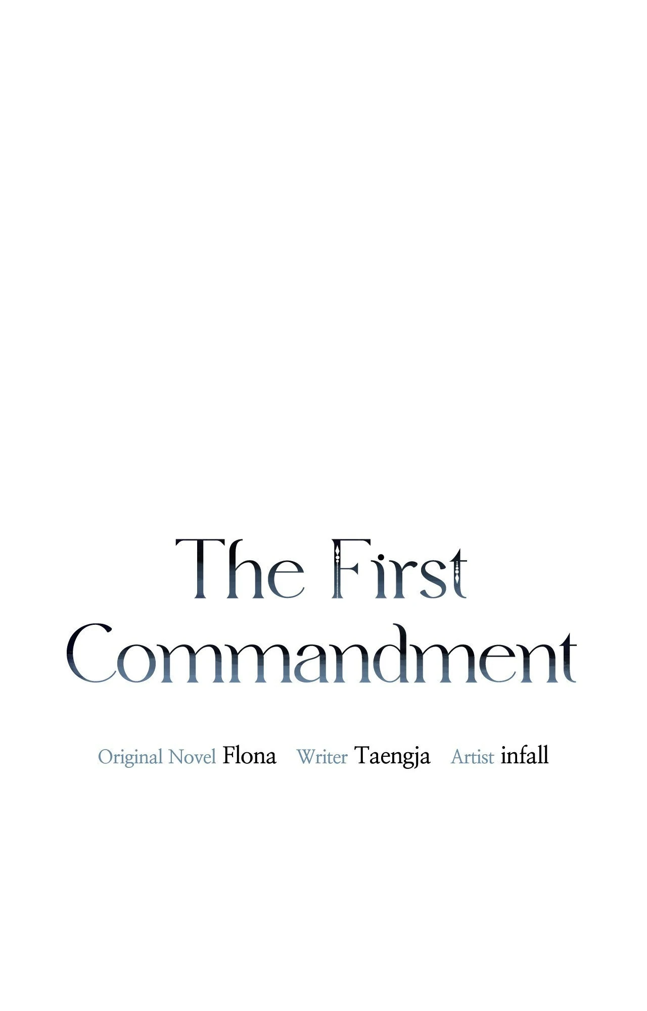 The First Commandment [Official] - Chapter 3 manhwa