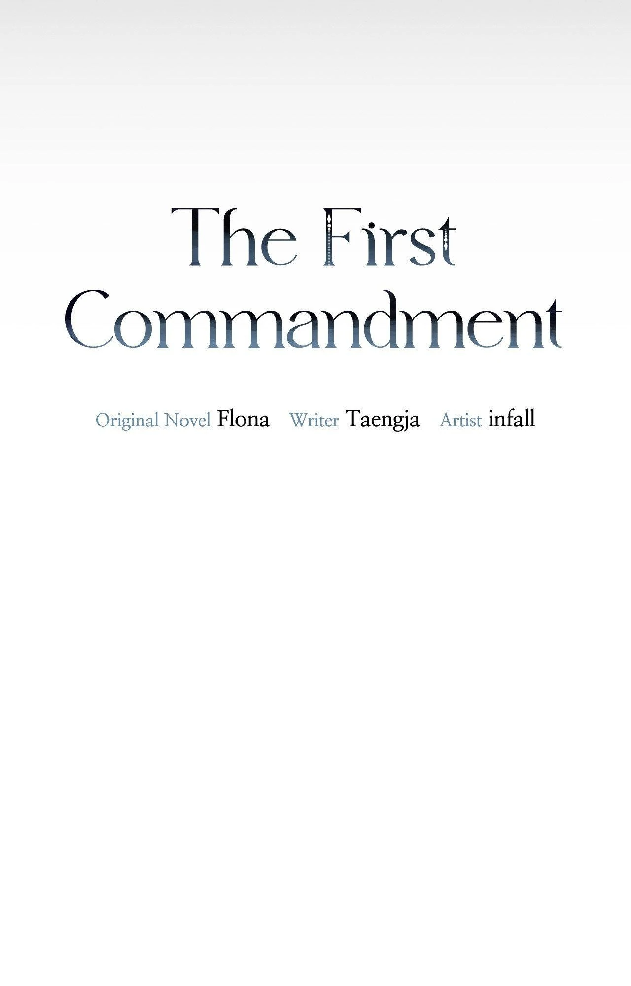 The First Commandment [Official] - Chapter 33 manhwa