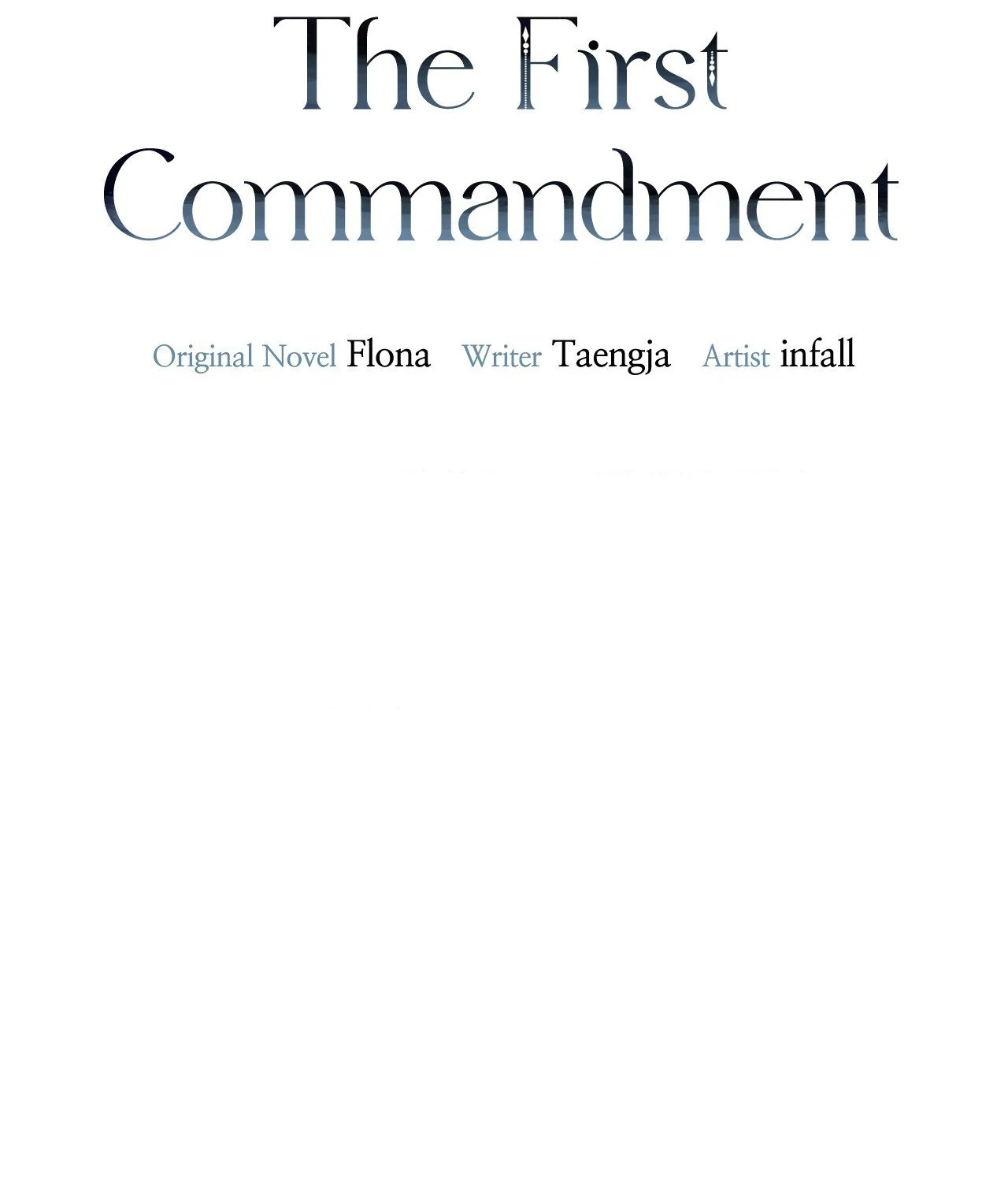 The First Commandment [Official] - Chapter 8 manhwa