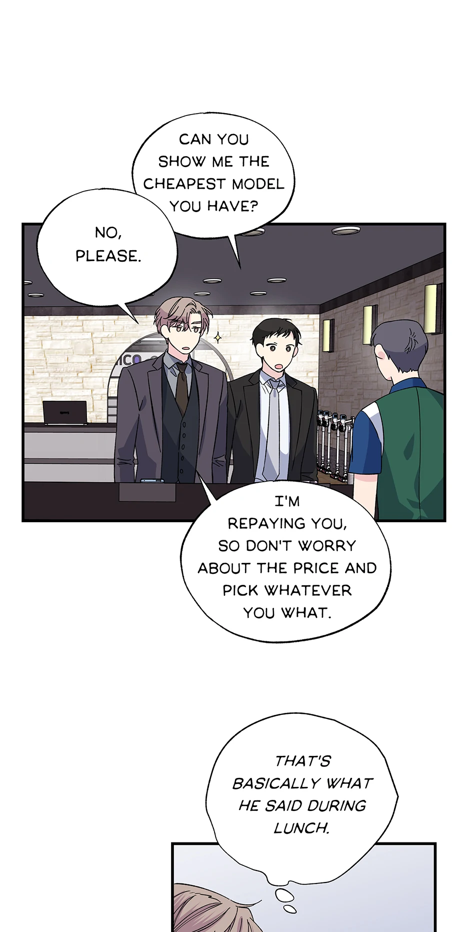 Lips (Mature) [Official] - 17. Is it Because He's Handsome? manhwa