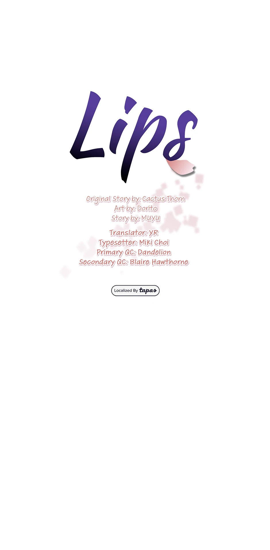Lips (Mature) [Official] - 25. What's Wrong with Me? manhwa