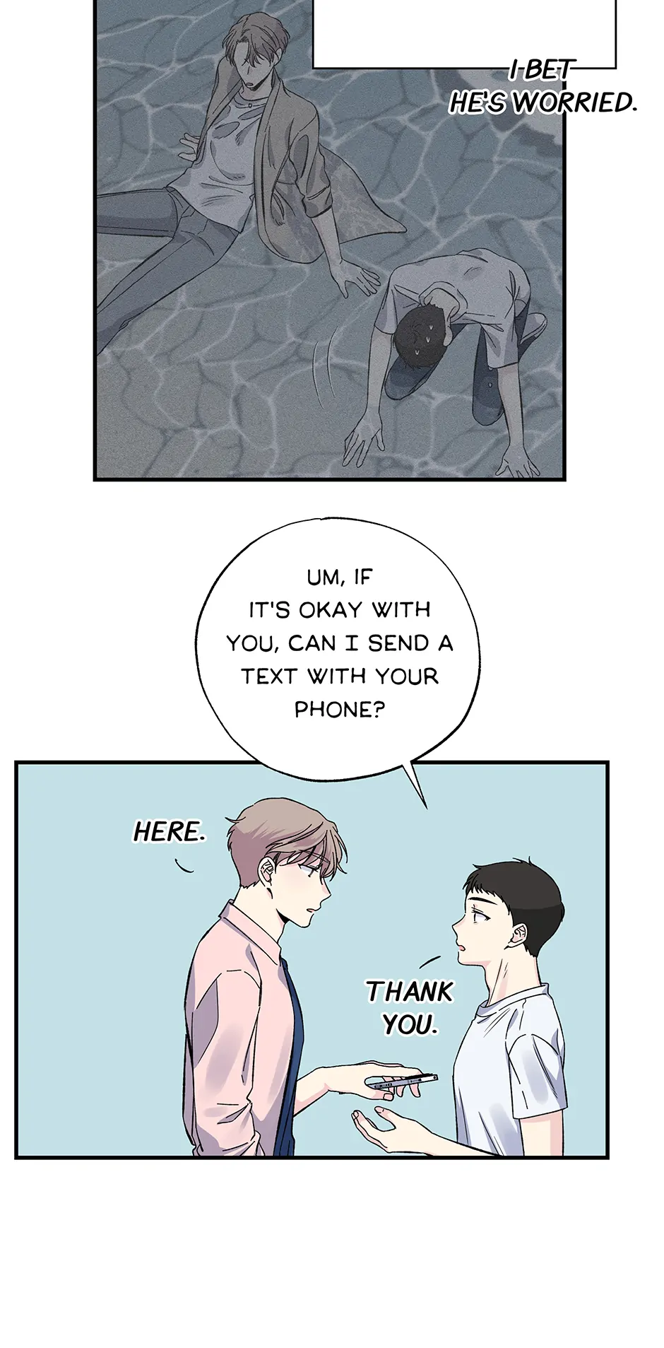 Lips (Mature) [Official] - 31. His Phone Number manhwa