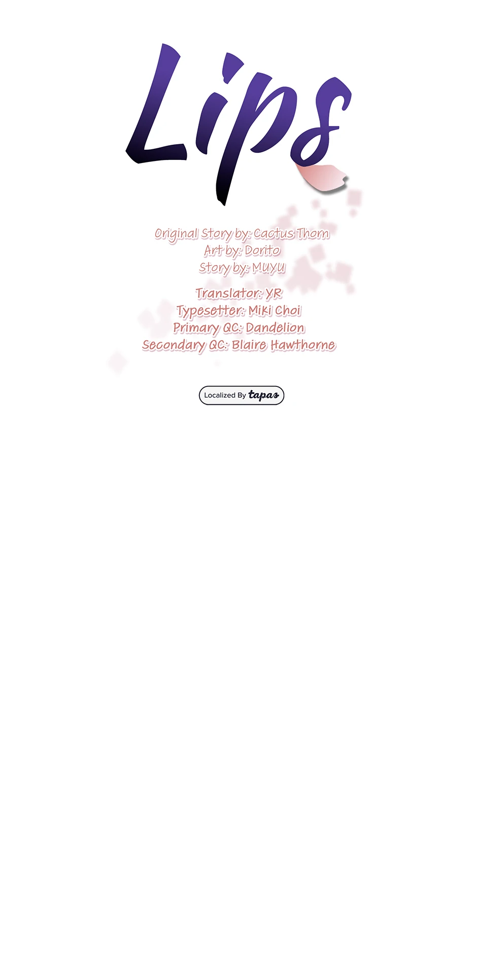 Lips (Mature) [Official] - 34. If Time Could Stop manhwa