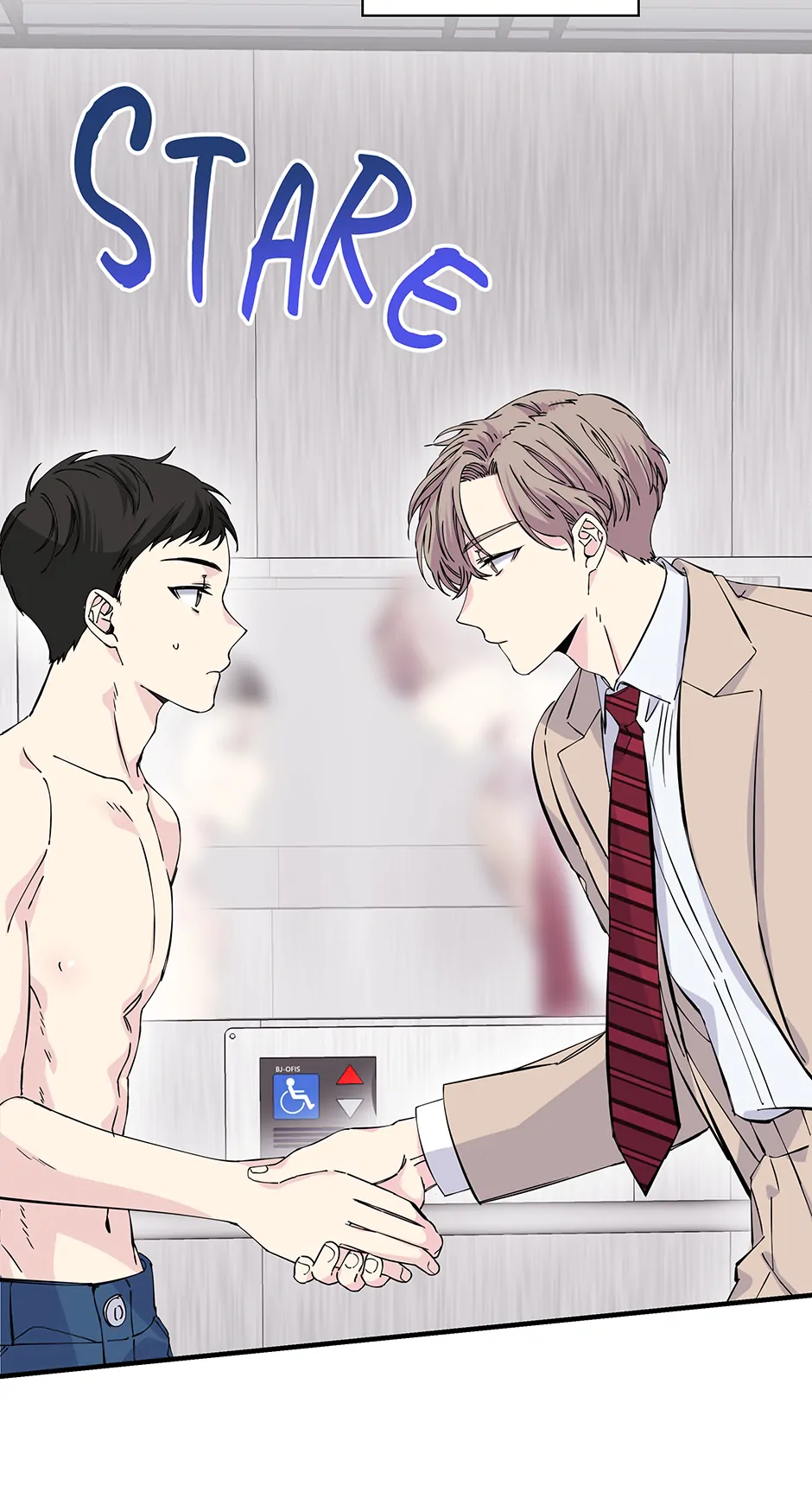 Lips (Mature) [Official] - 4. Broken Elevator manhwa