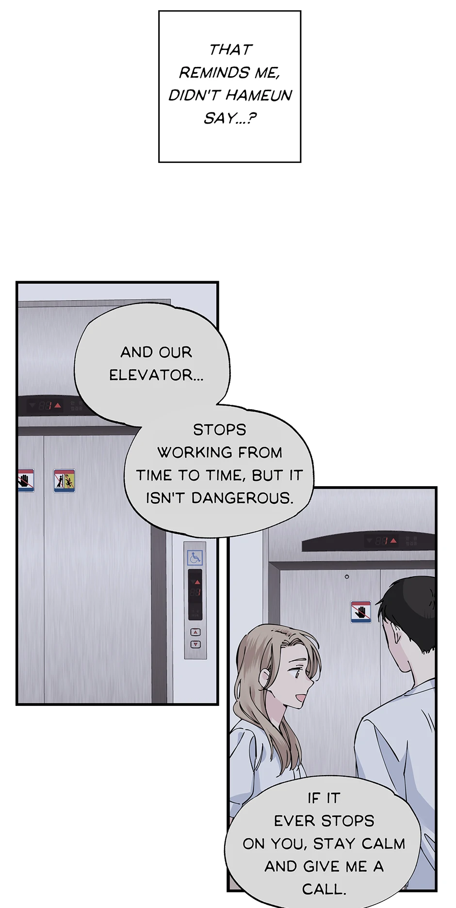 Lips (Mature) [Official] - 4. Broken Elevator manhwa