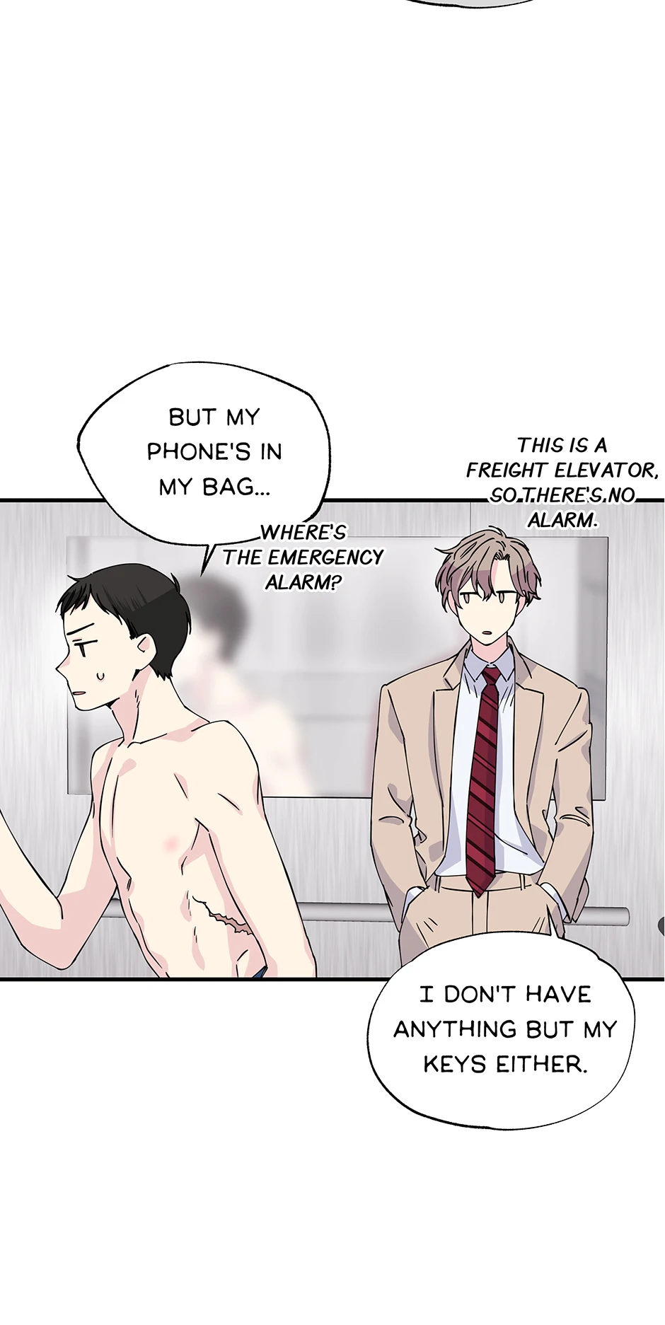 Lips (Mature) [Official] - 4. Broken Elevator manhwa
