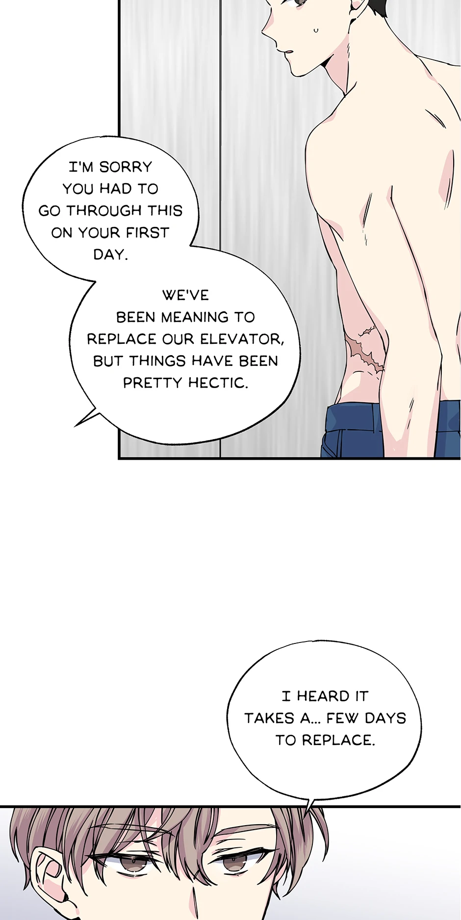 Lips (Mature) [Official] - 4. Broken Elevator manhwa