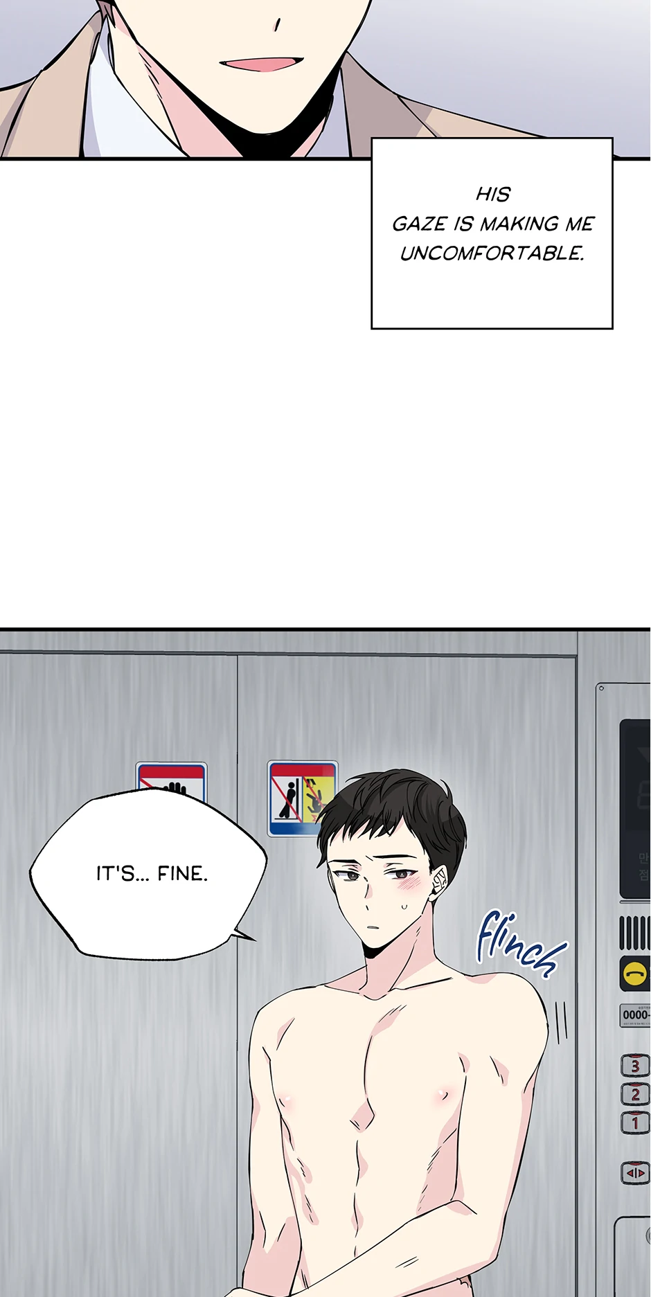 Lips (Mature) [Official] - 4. Broken Elevator manhwa