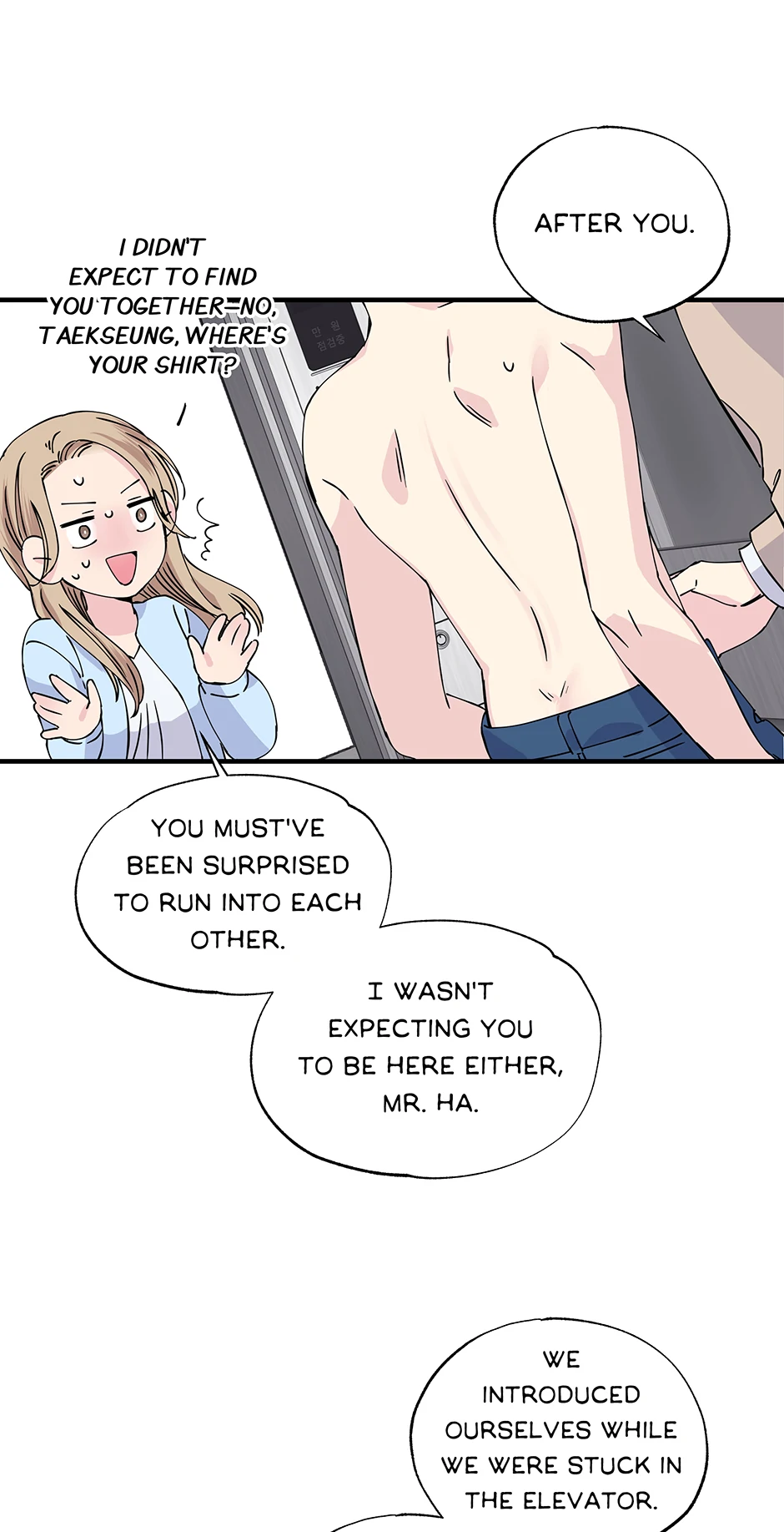 Lips (Mature) [Official] - 4. Broken Elevator manhwa