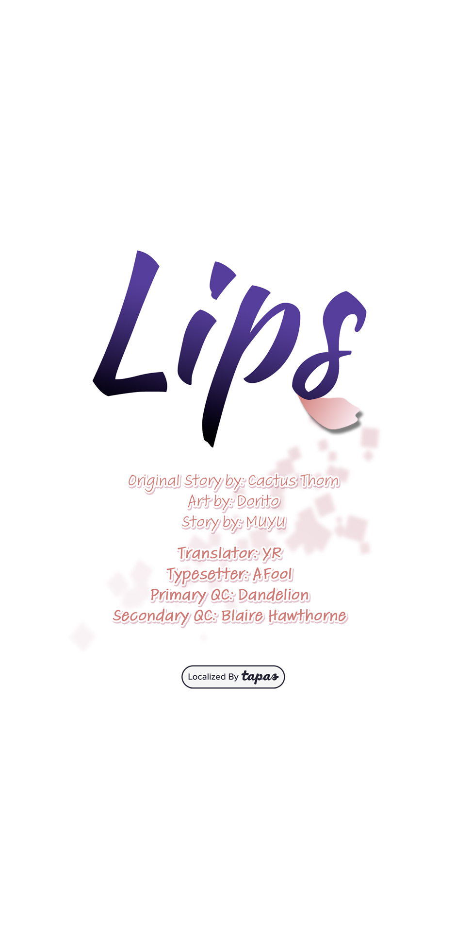 Lips (Mature) [Official] - 55. I Want to Live manhwa