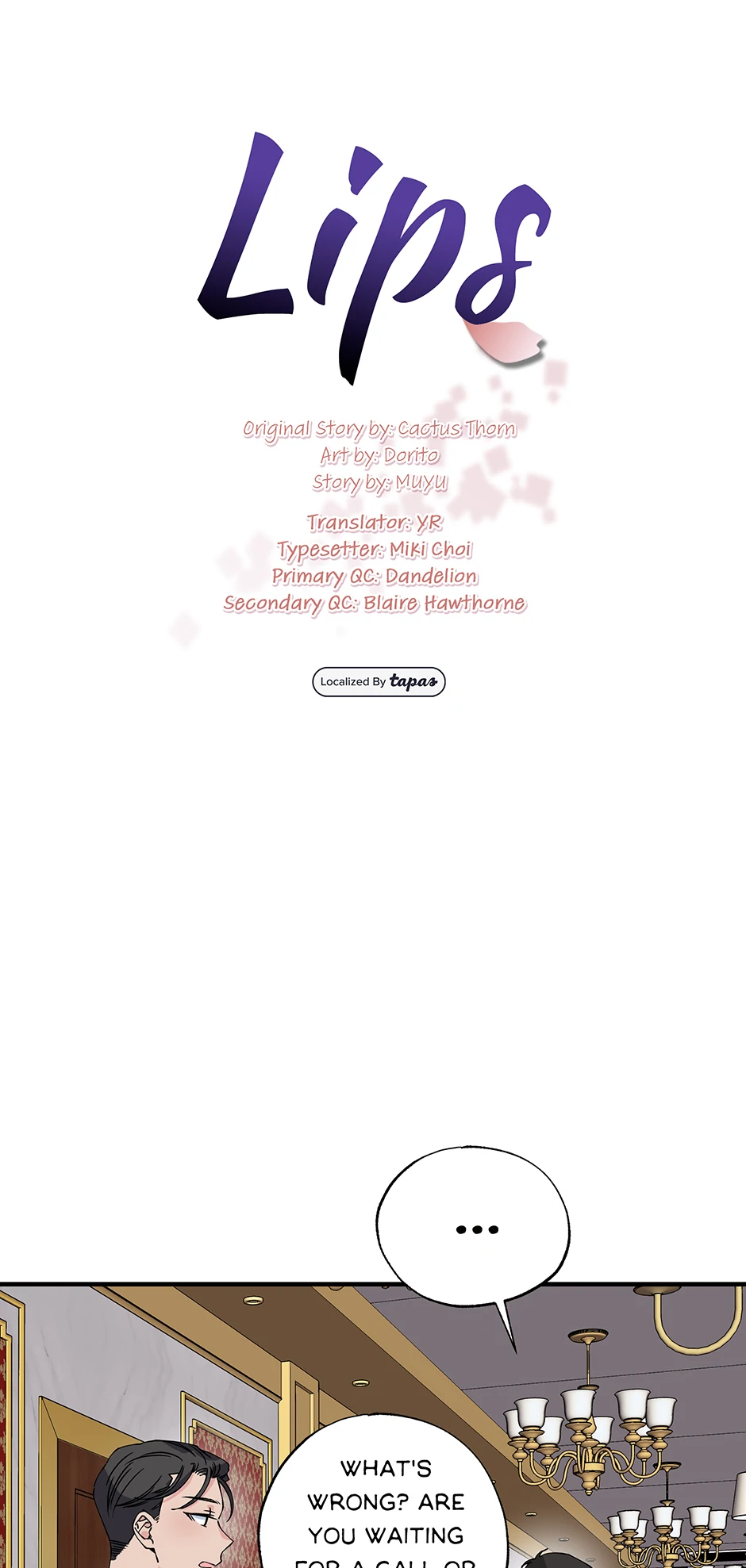 Lips (Mature) [Official] - 8. You Came manhwa