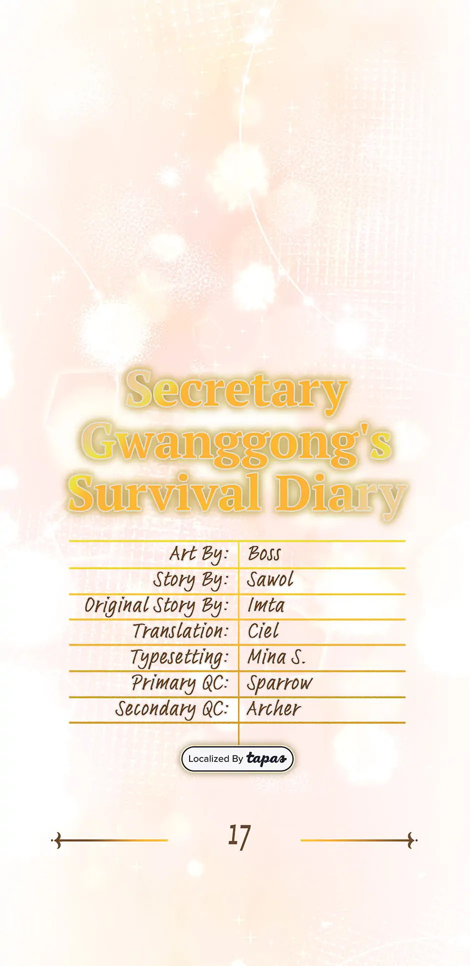 Secretary Gwanggong’s Survival Diary (Mature) [Official] - 17. All Fun and Games manhwa