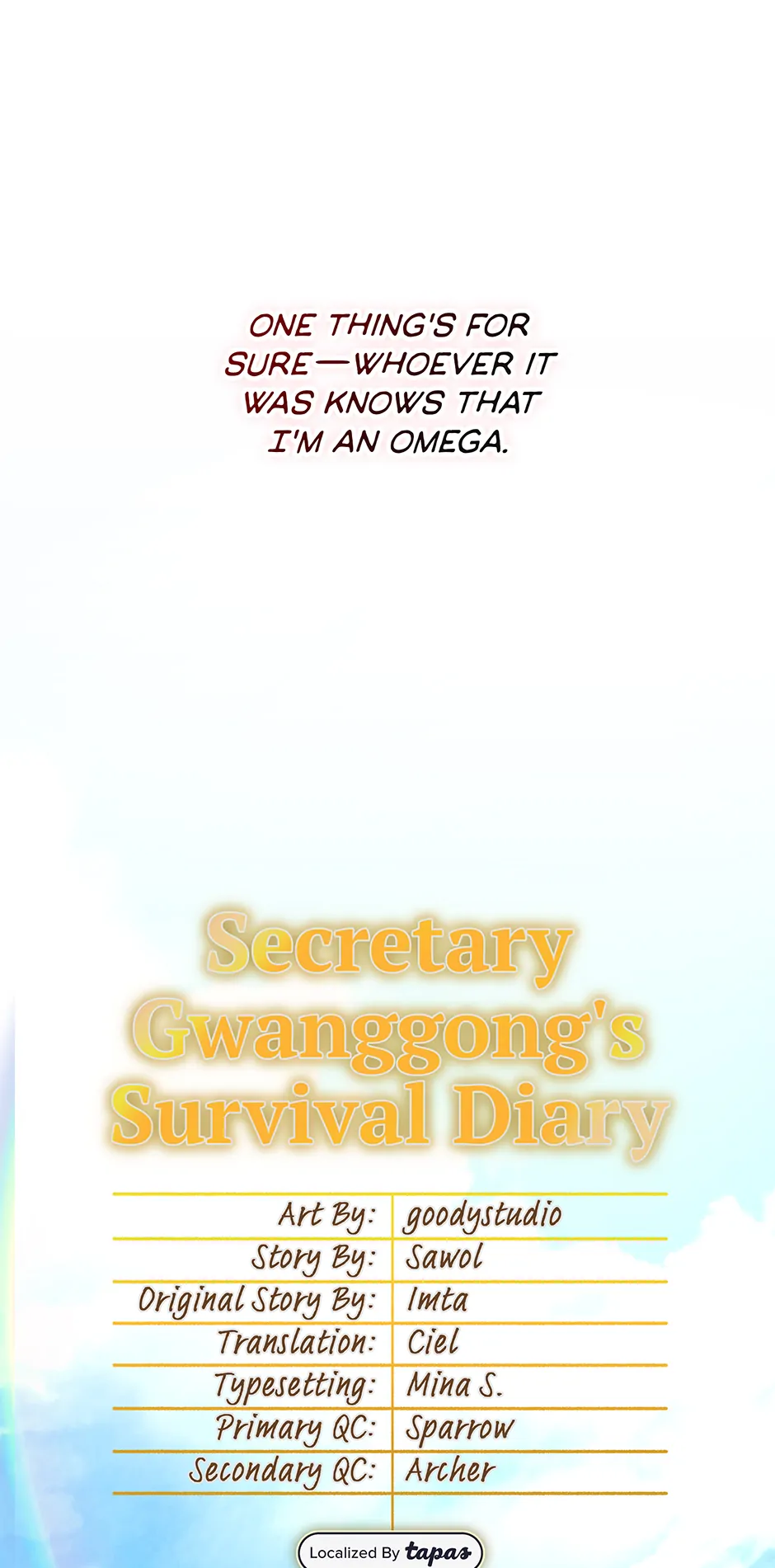 Secretary Gwanggong’s Survival Diary (Mature) [Official] - 25. Someone Lied manhwa