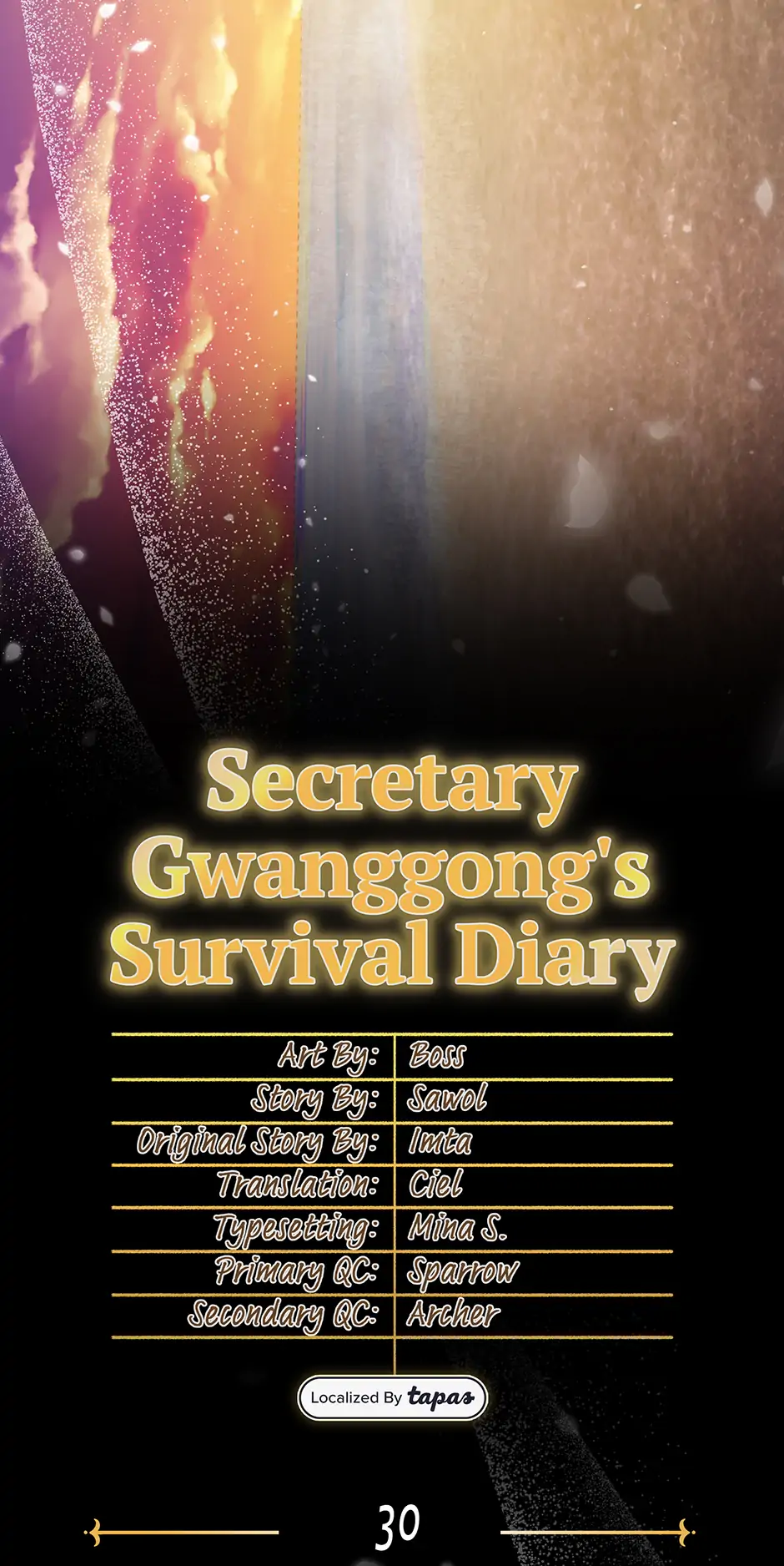 Secretary Gwanggong’s Survival Diary (Mature) [Official] - 30. What Really Happened? manhwa