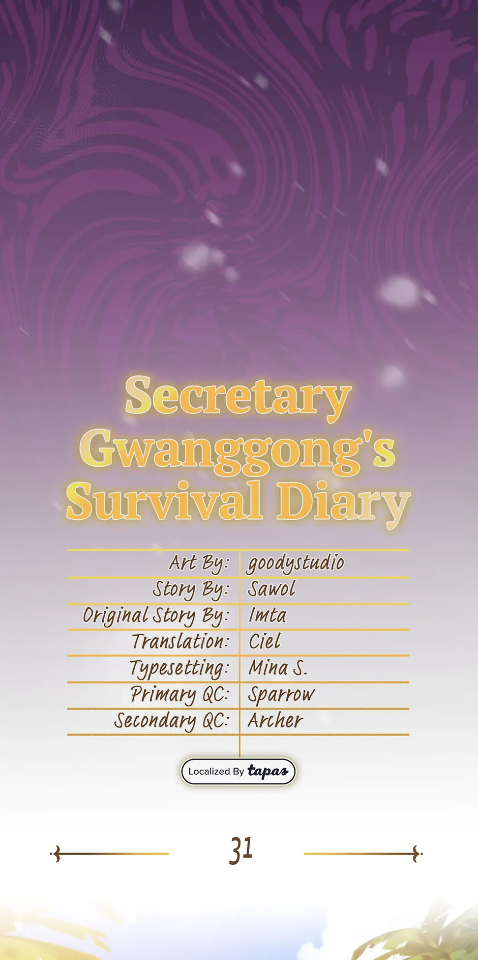 Secretary Gwanggong’s Survival Diary (Mature) [Official] - 31. Company Dinner manhwa