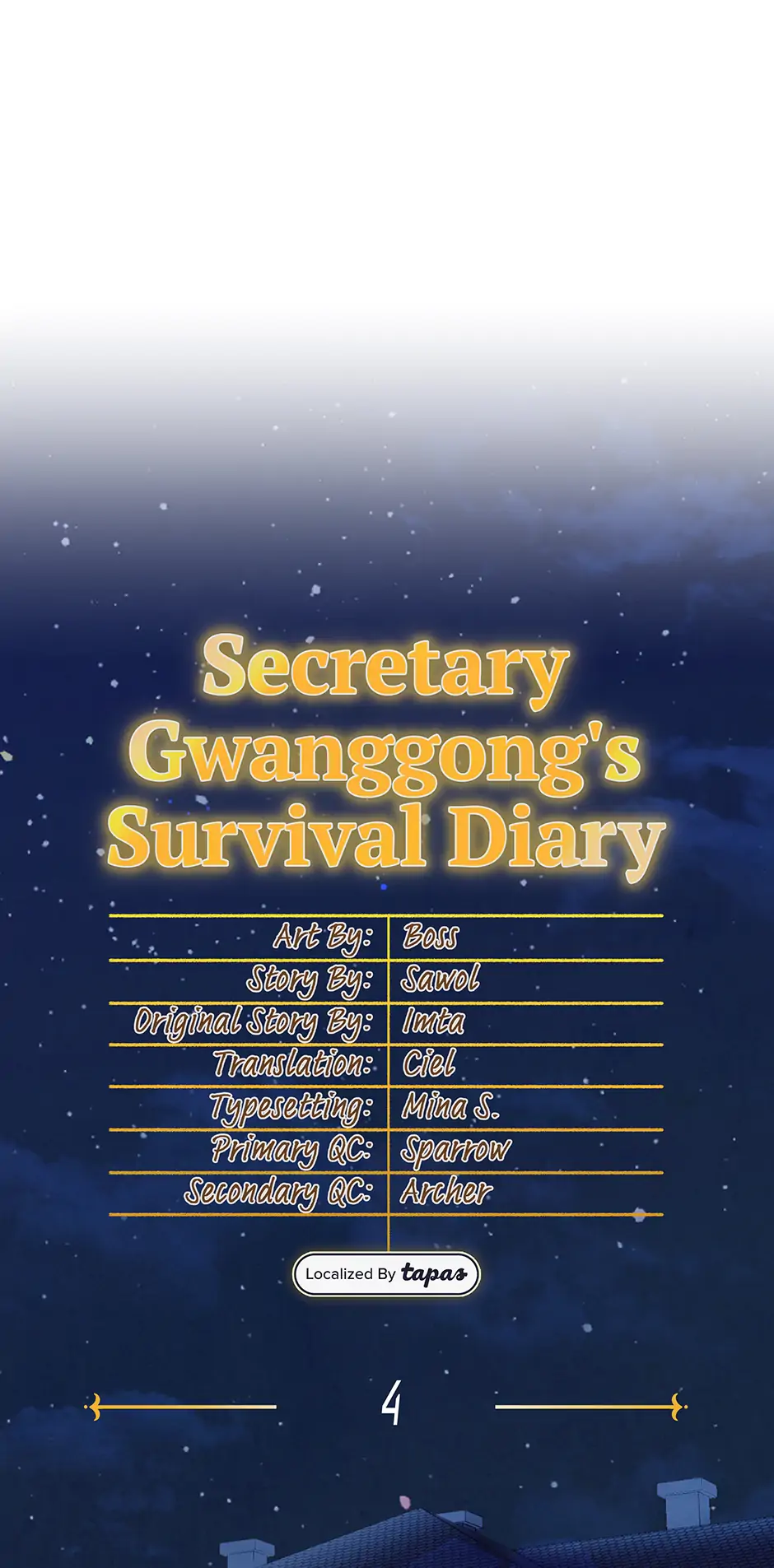 Secretary Gwanggong’s Survival Diary (Mature) [Official] - 4. House Arrest manhwa