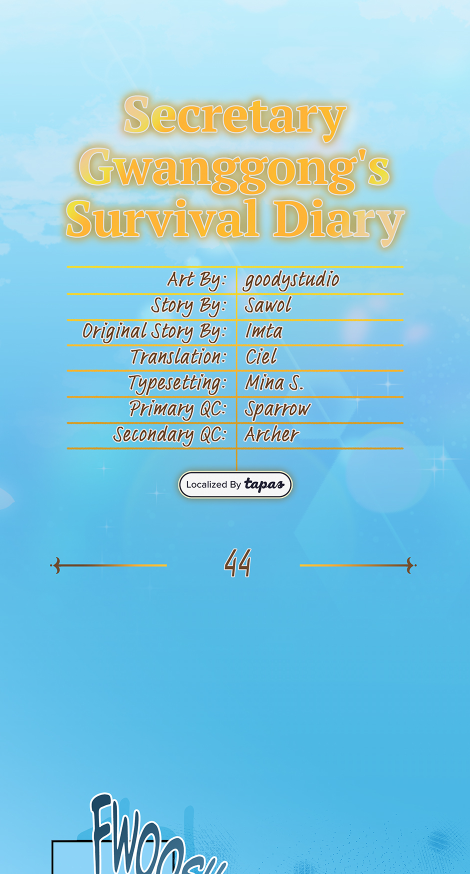 Secretary Gwanggong’s Survival Diary (Mature) [Official] - 44. What Will You Choose? manhwa