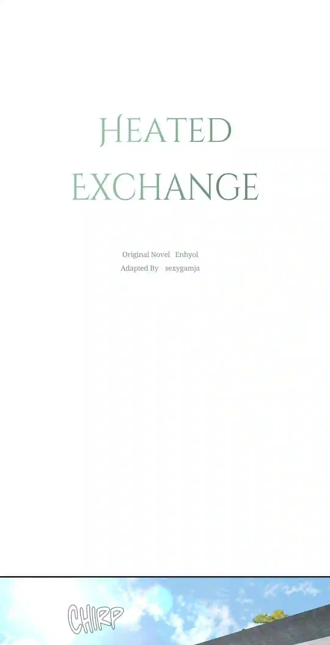 Heated Exchange - Chapter 1 manhwa