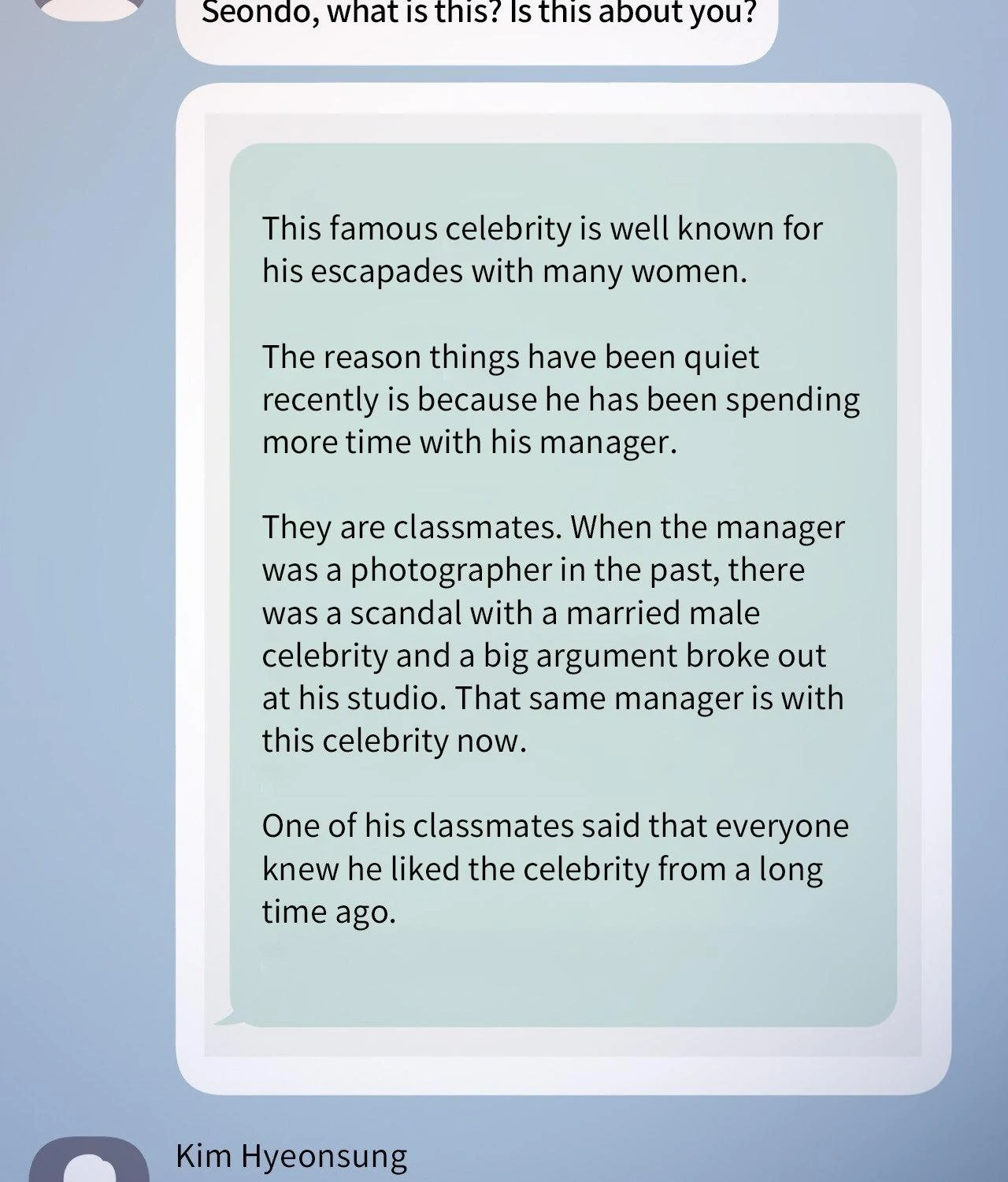 My Sassy Celebrity - Chapter 29 manhwa