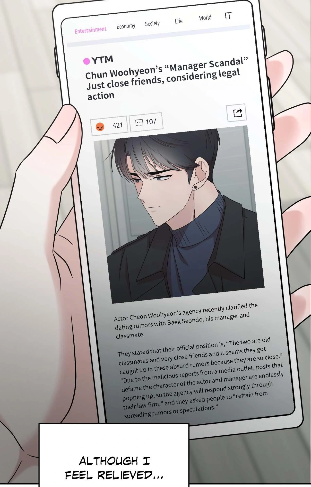 My Sassy Celebrity - Chapter 34 manhwa