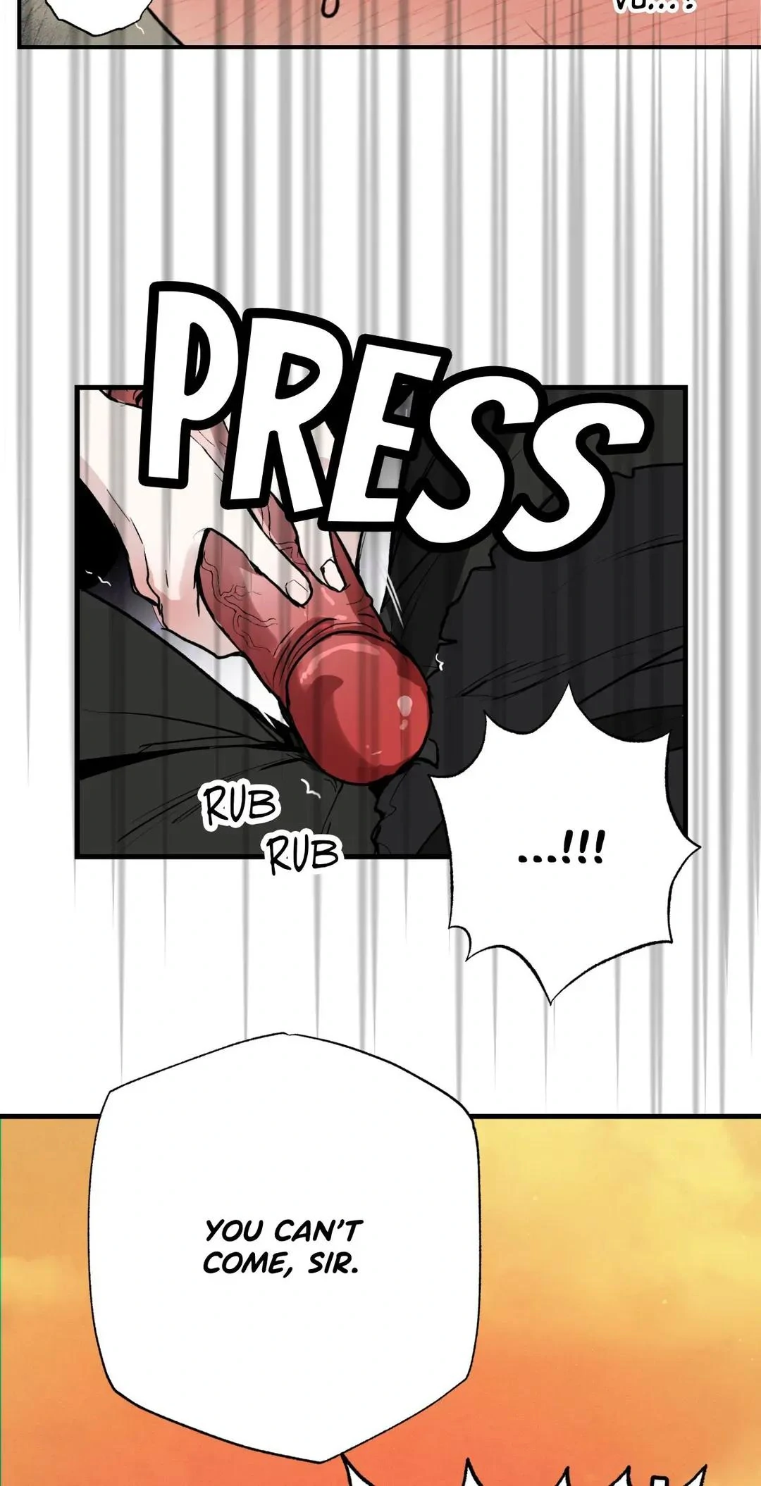You Can’t Come, Sir! - Chapter 1 manhwa