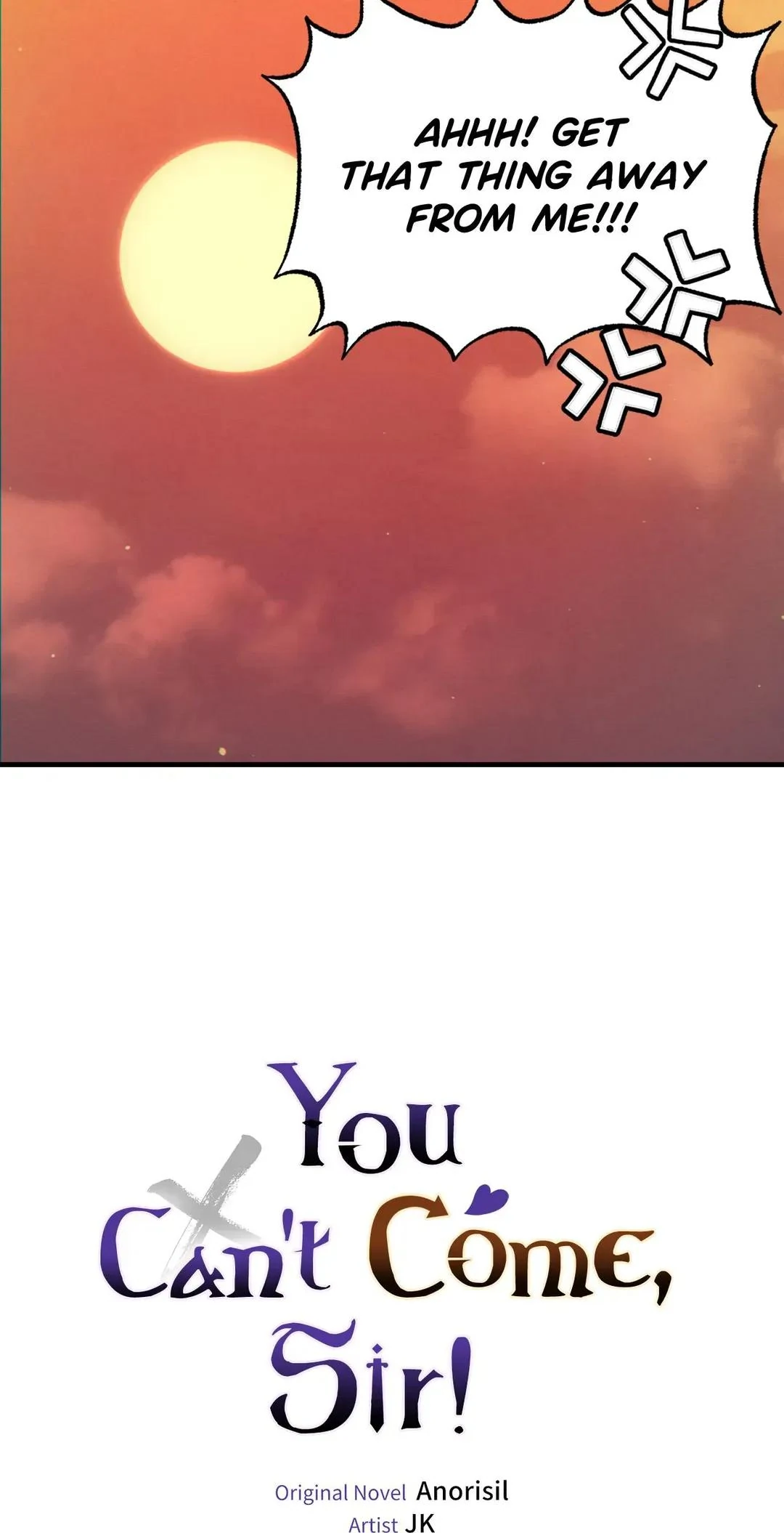 You Can’t Come, Sir! - Chapter 1 manhwa