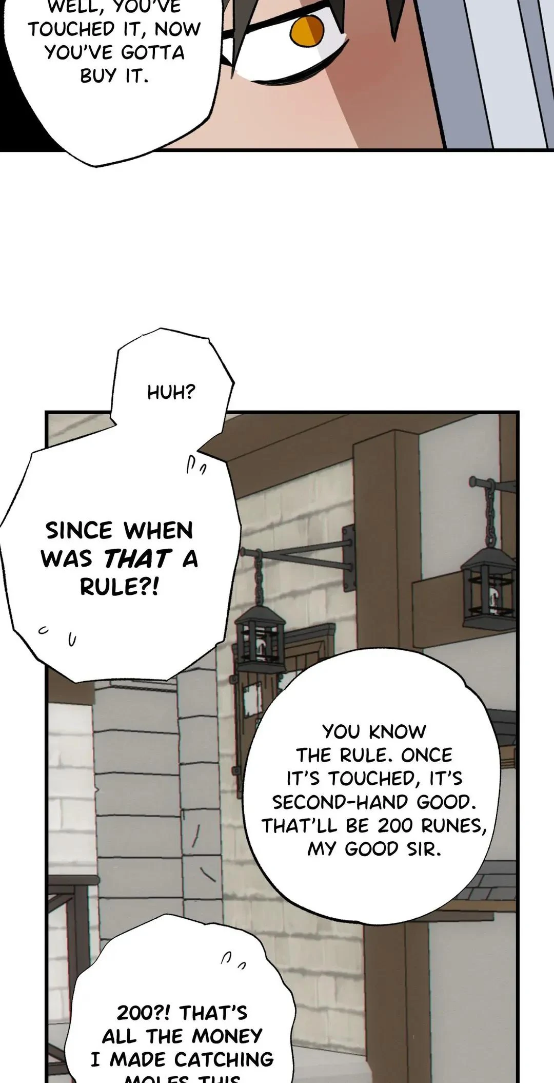 You Can’t Come, Sir! - Chapter 1 manhwa