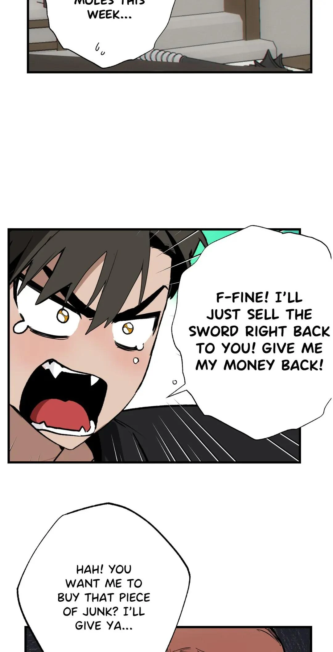 You Can’t Come, Sir! - Chapter 1 manhwa
