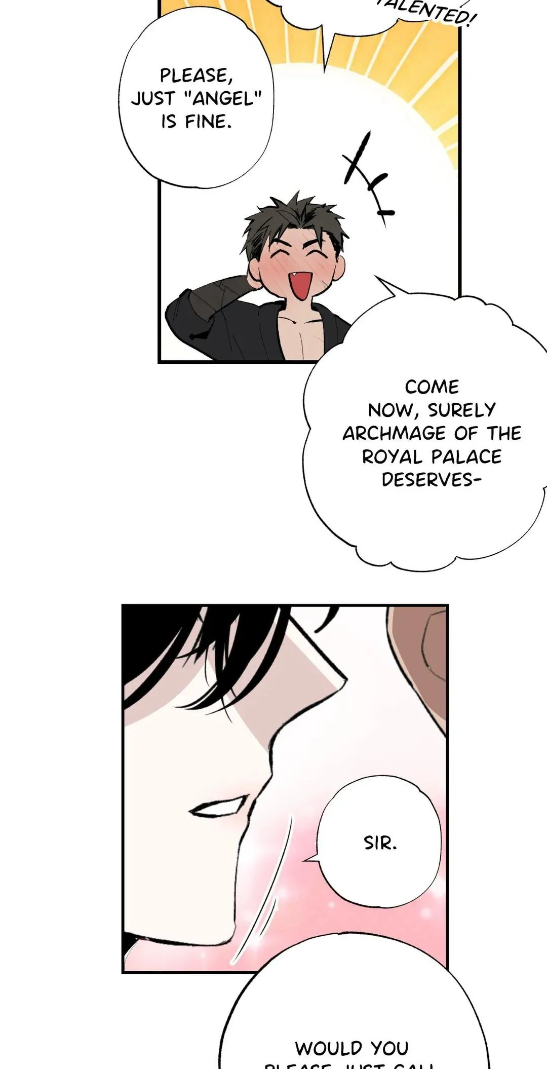 You Can’t Come, Sir! - Chapter 1 manhwa