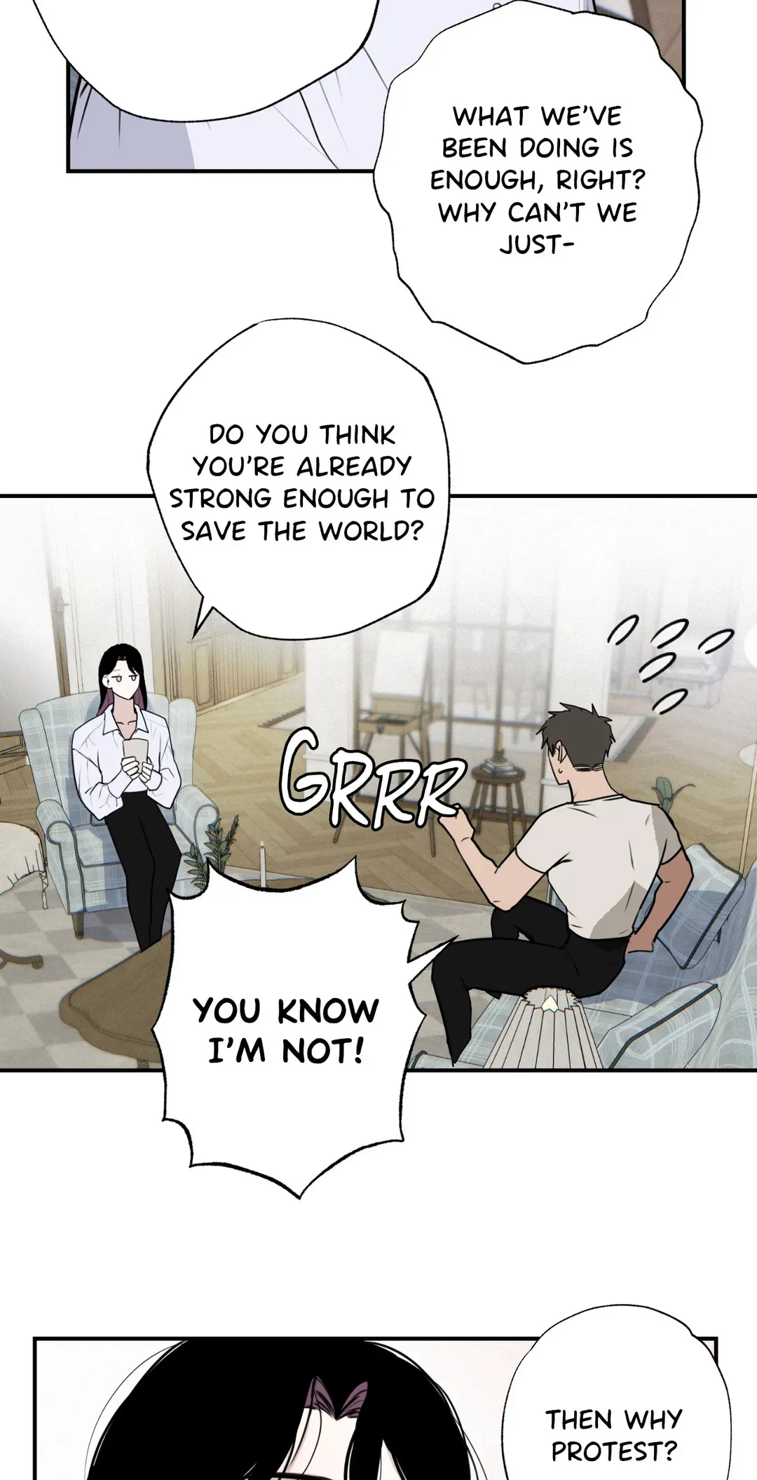 You Can’t Come, Sir! - Chapter 11 manhwa