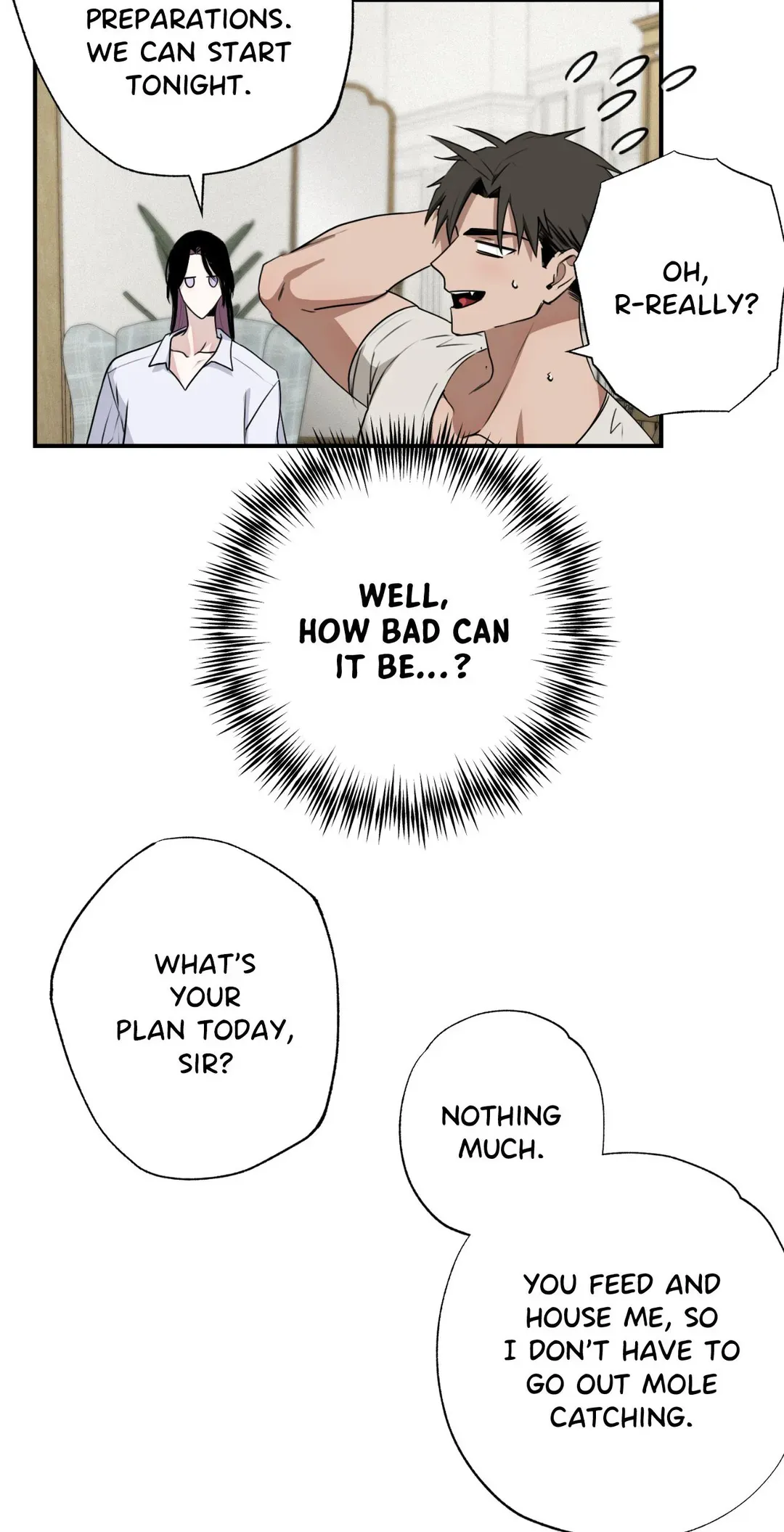 You Can’t Come, Sir! - Chapter 11 manhwa