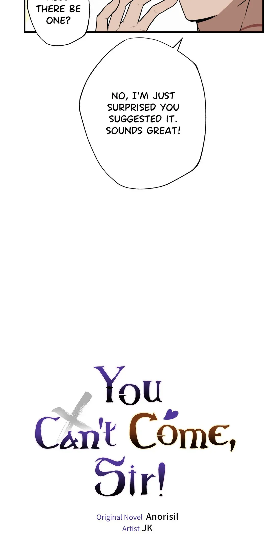 You Can’t Come, Sir! - Chapter 11 manhwa