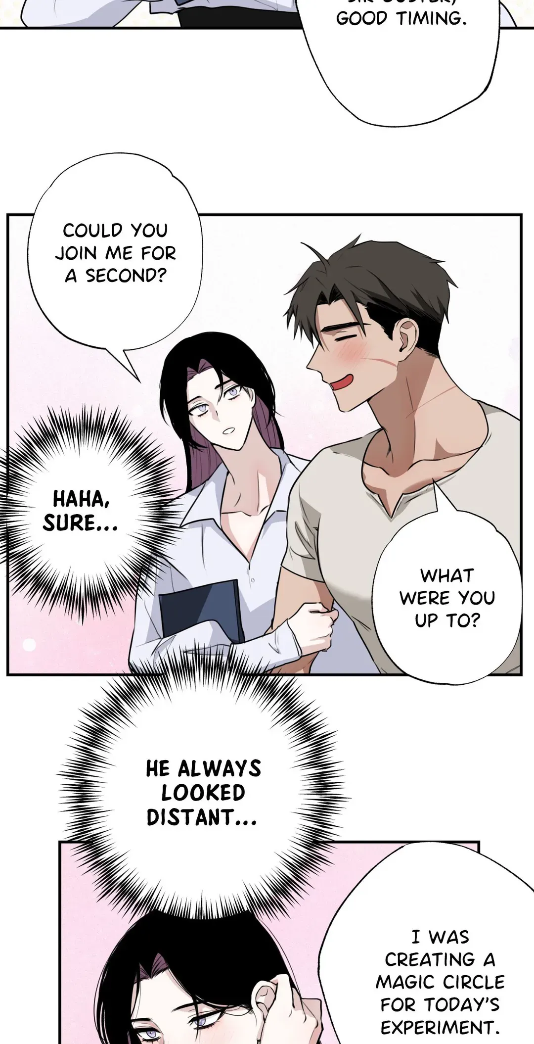 You Can’t Come, Sir! - Chapter 11 manhwa