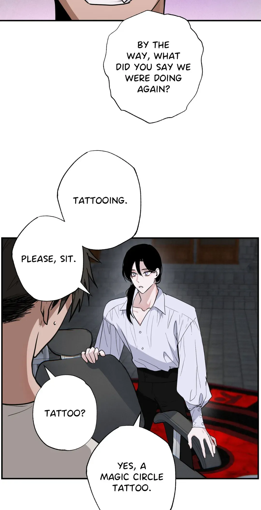 You Can’t Come, Sir! - Chapter 12 manhwa
